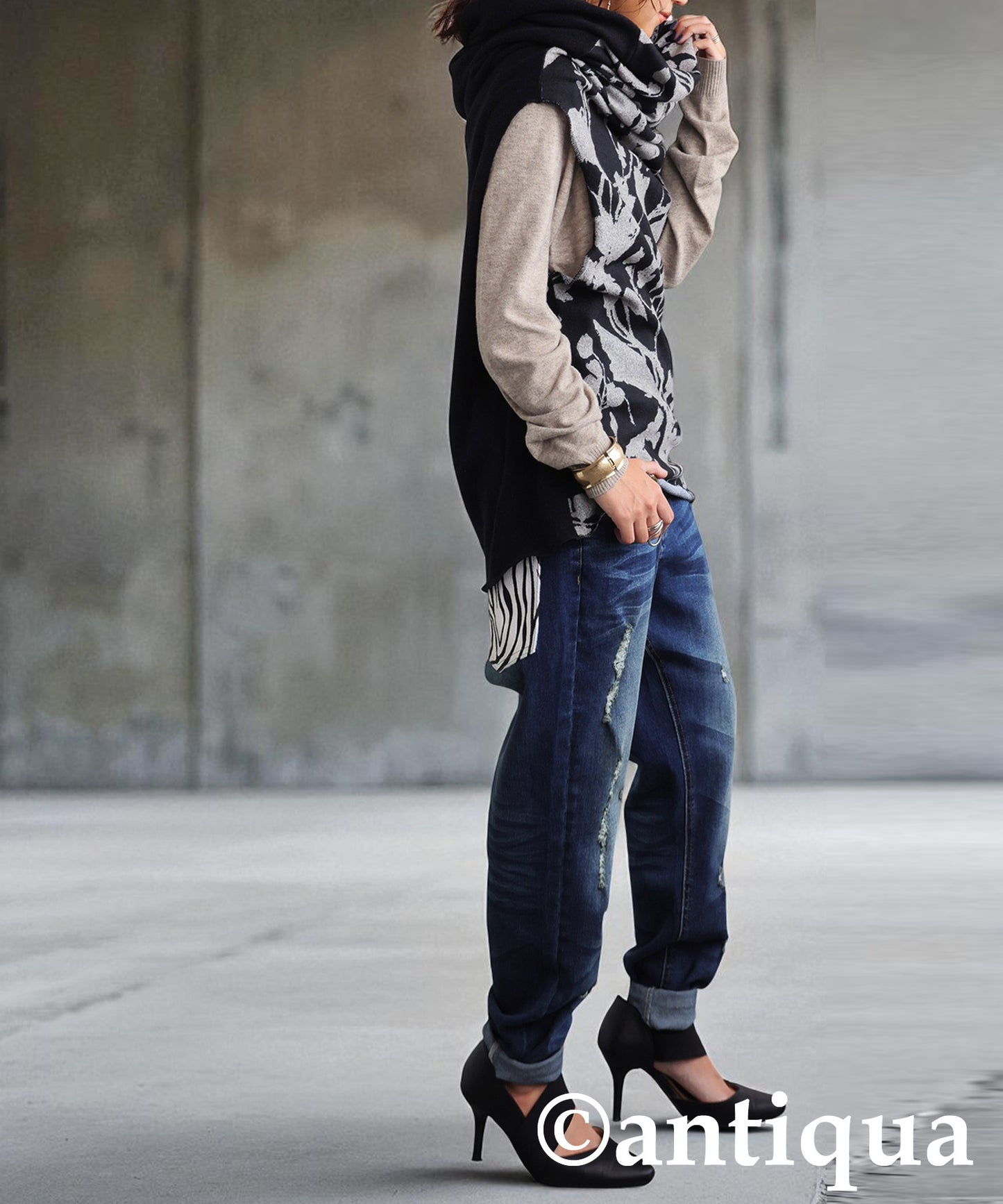 4-Way Long Snood Ladies