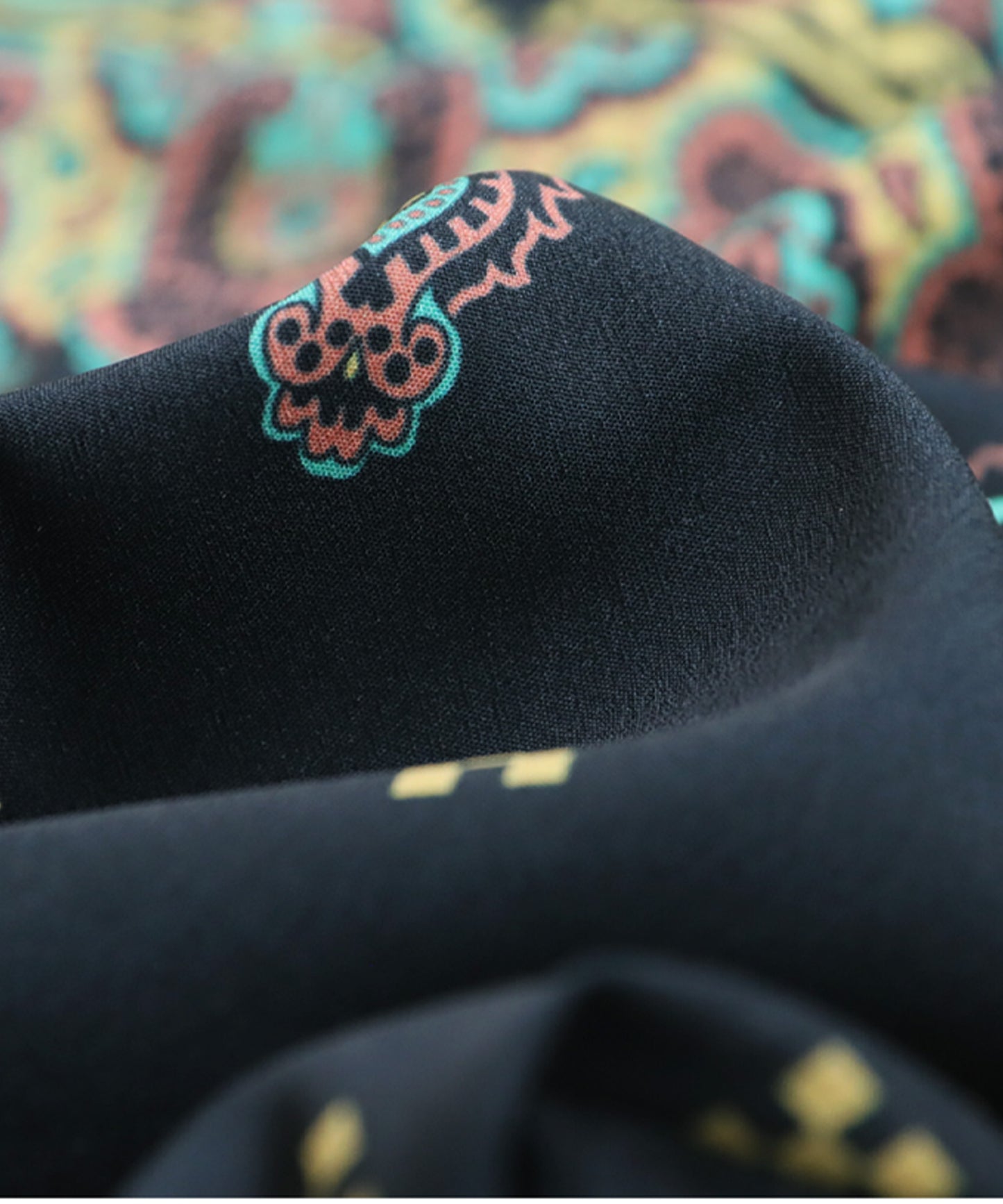 Ethnic Print Long Skirt Ladies