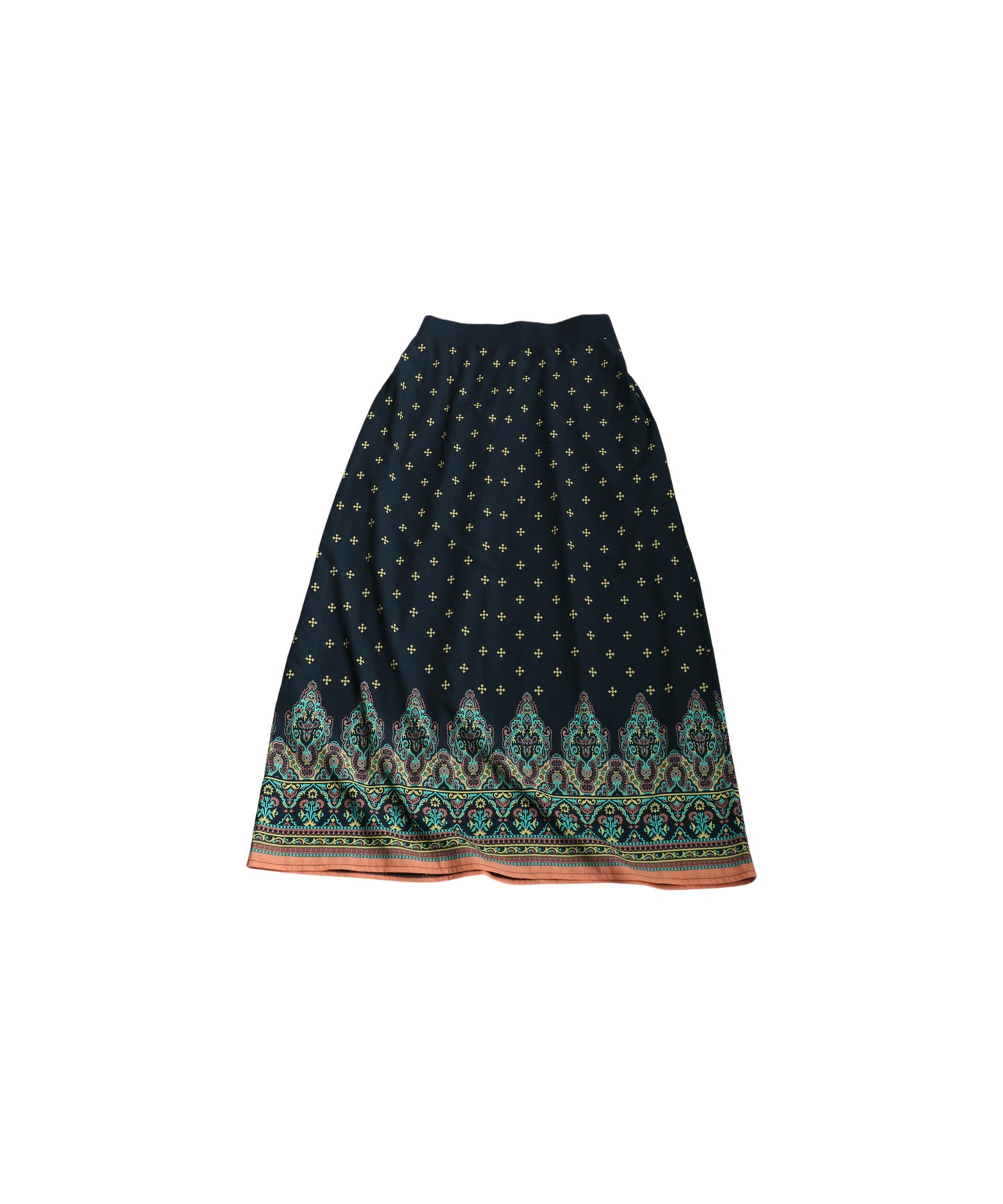 Ethnic Print Long Skirt Ladies