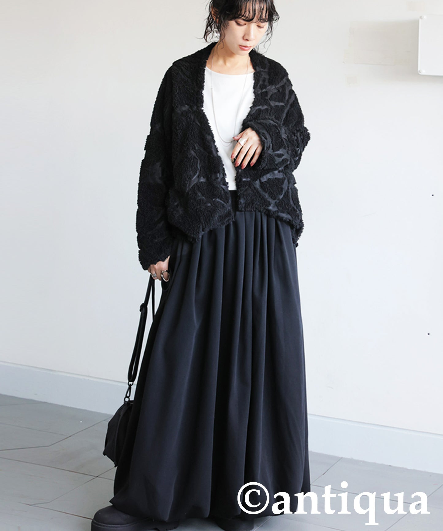 Faux Fur Cardigan Ladies