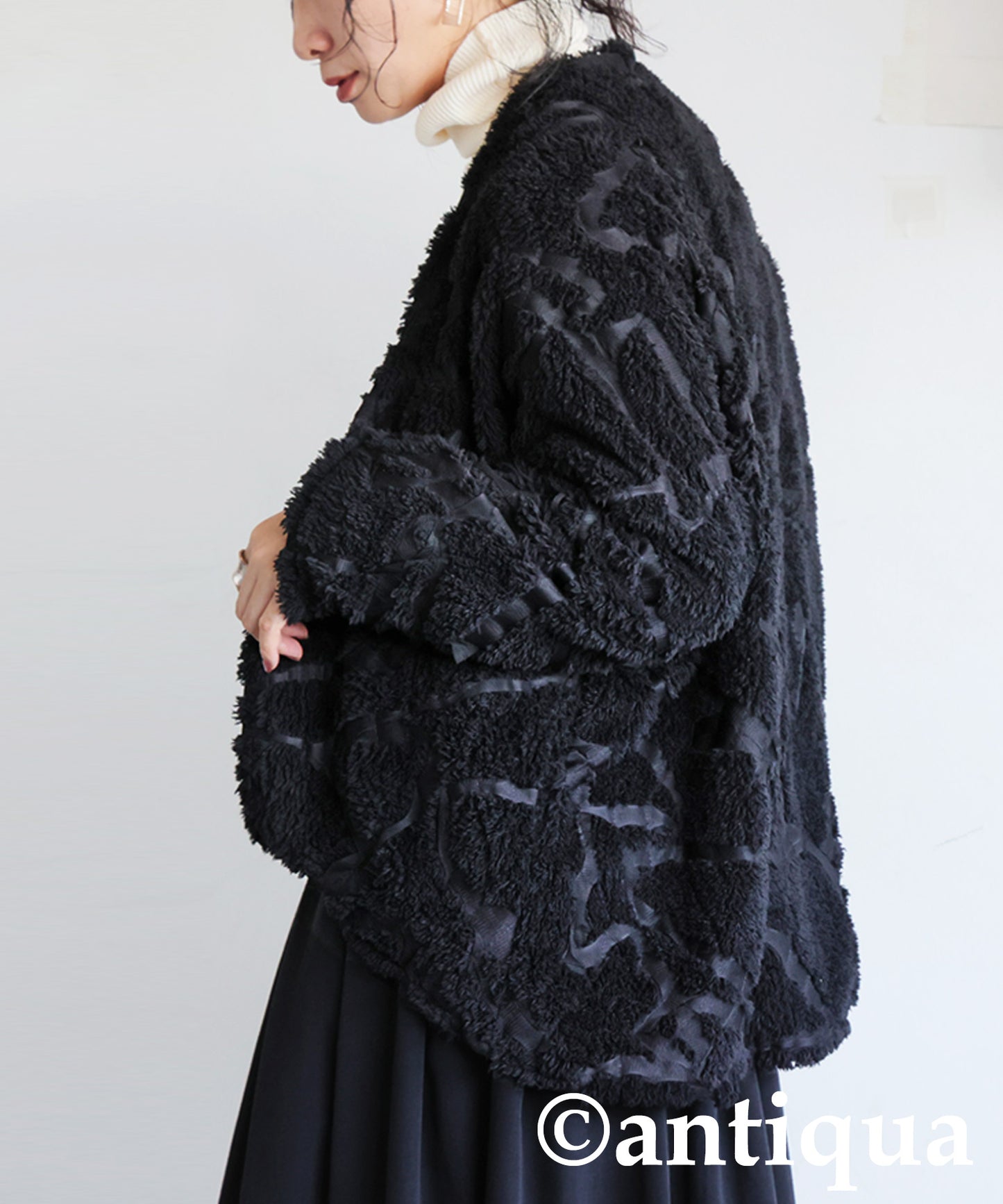 Faux Fur Cardigan Ladies