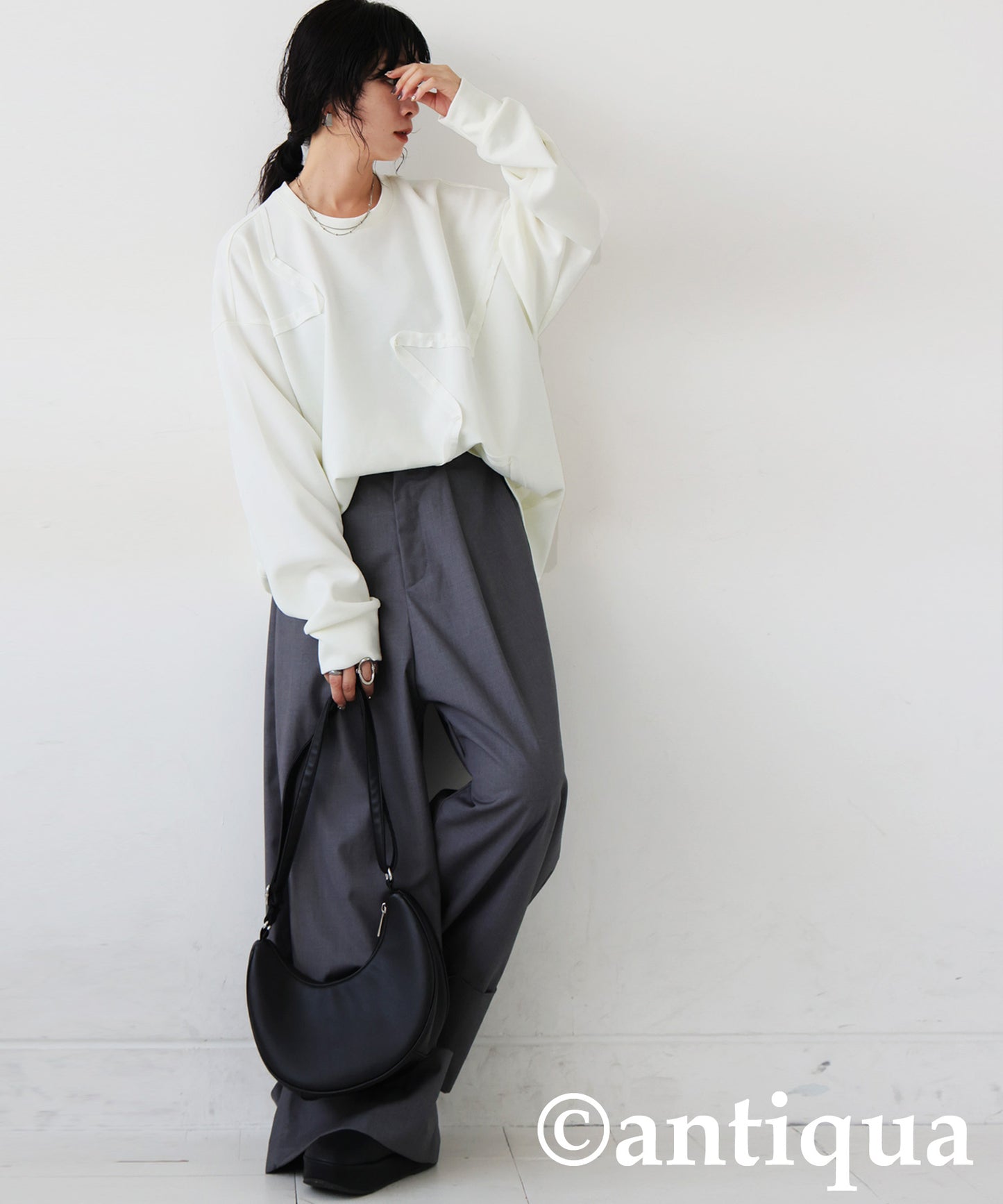 Star-Shaped Tape Embroidered Tops Ladies