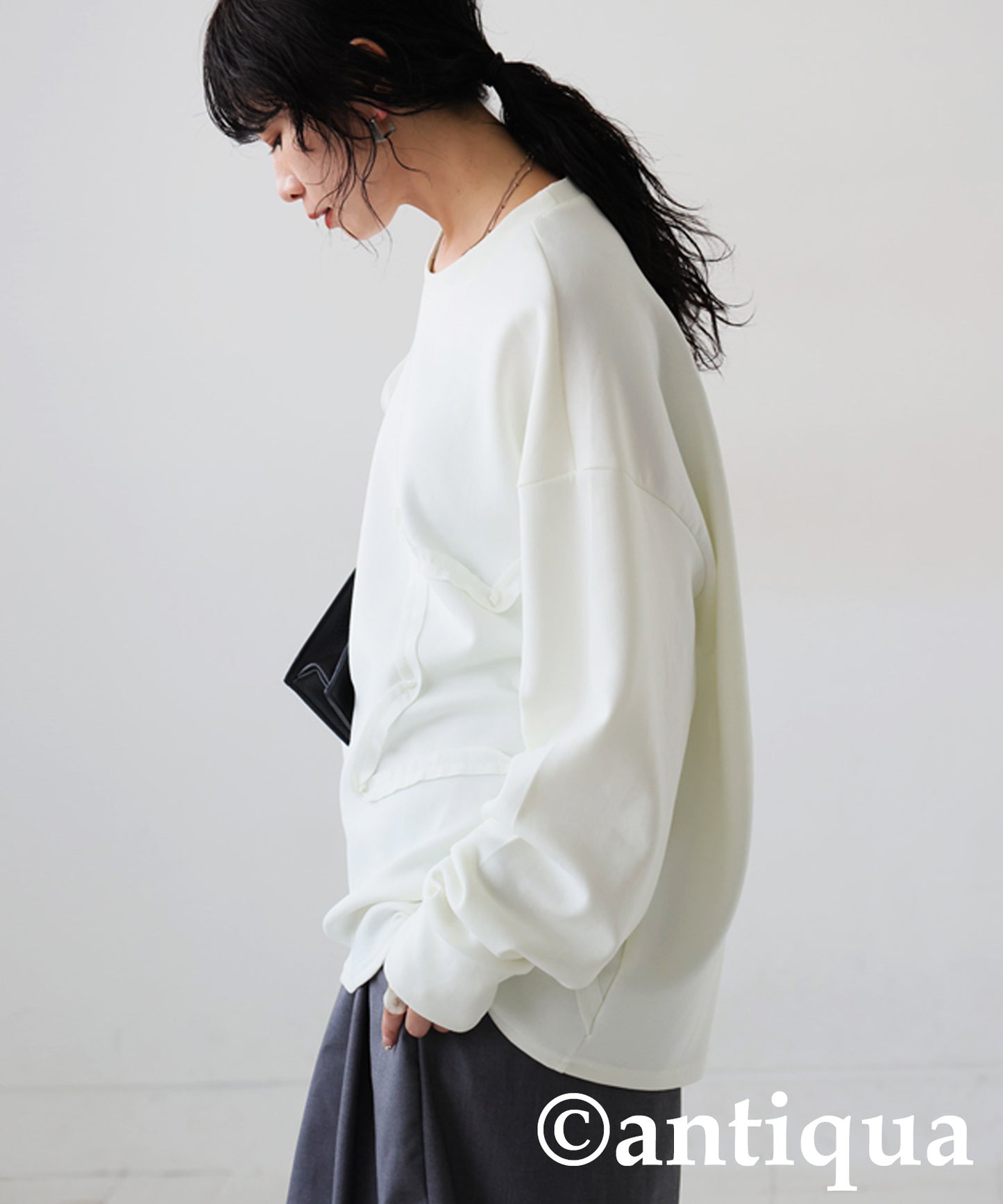 Star-Shaped Tape Embroidered Tops Ladies