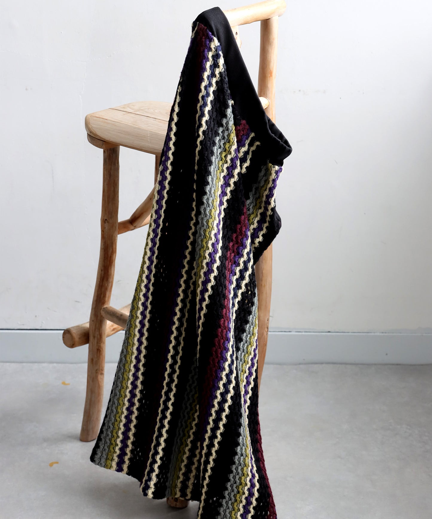 Striped Mixed Pattern Skirt Ladies