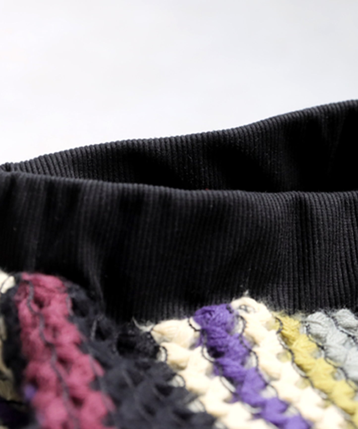 Striped Mixed Pattern Skirt Ladies