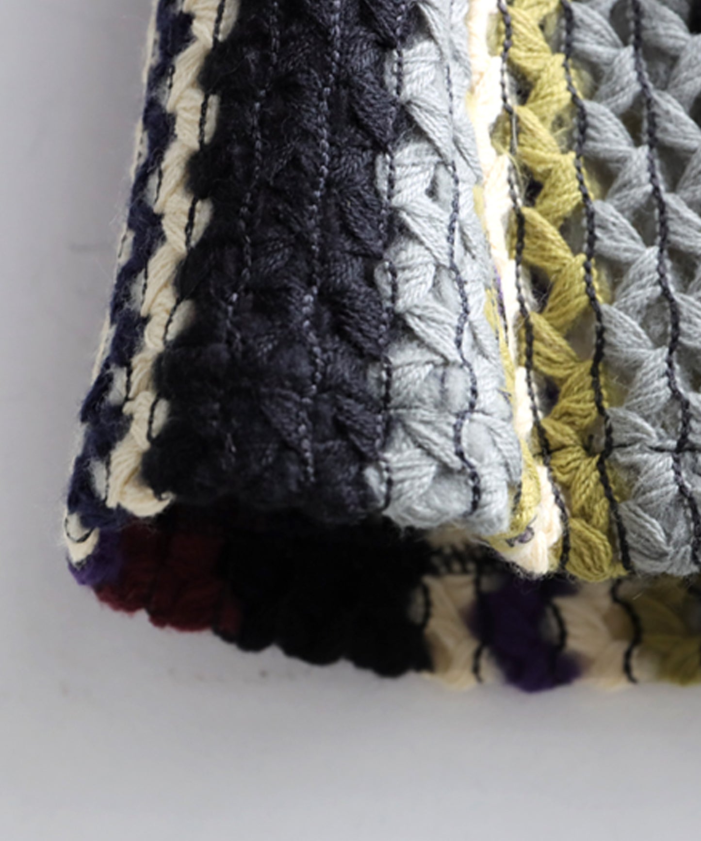 Striped Mixed Pattern Skirt Ladies