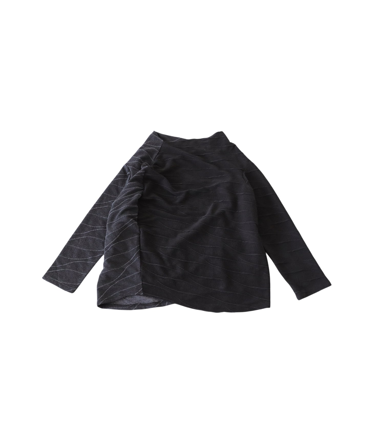 Asymmetrical Wave Pattern Top Ladies