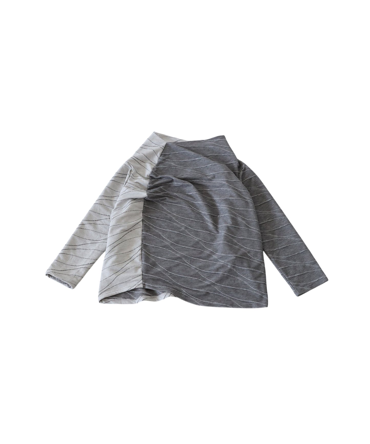 Asymmetrical Wave Pattern Top Ladies