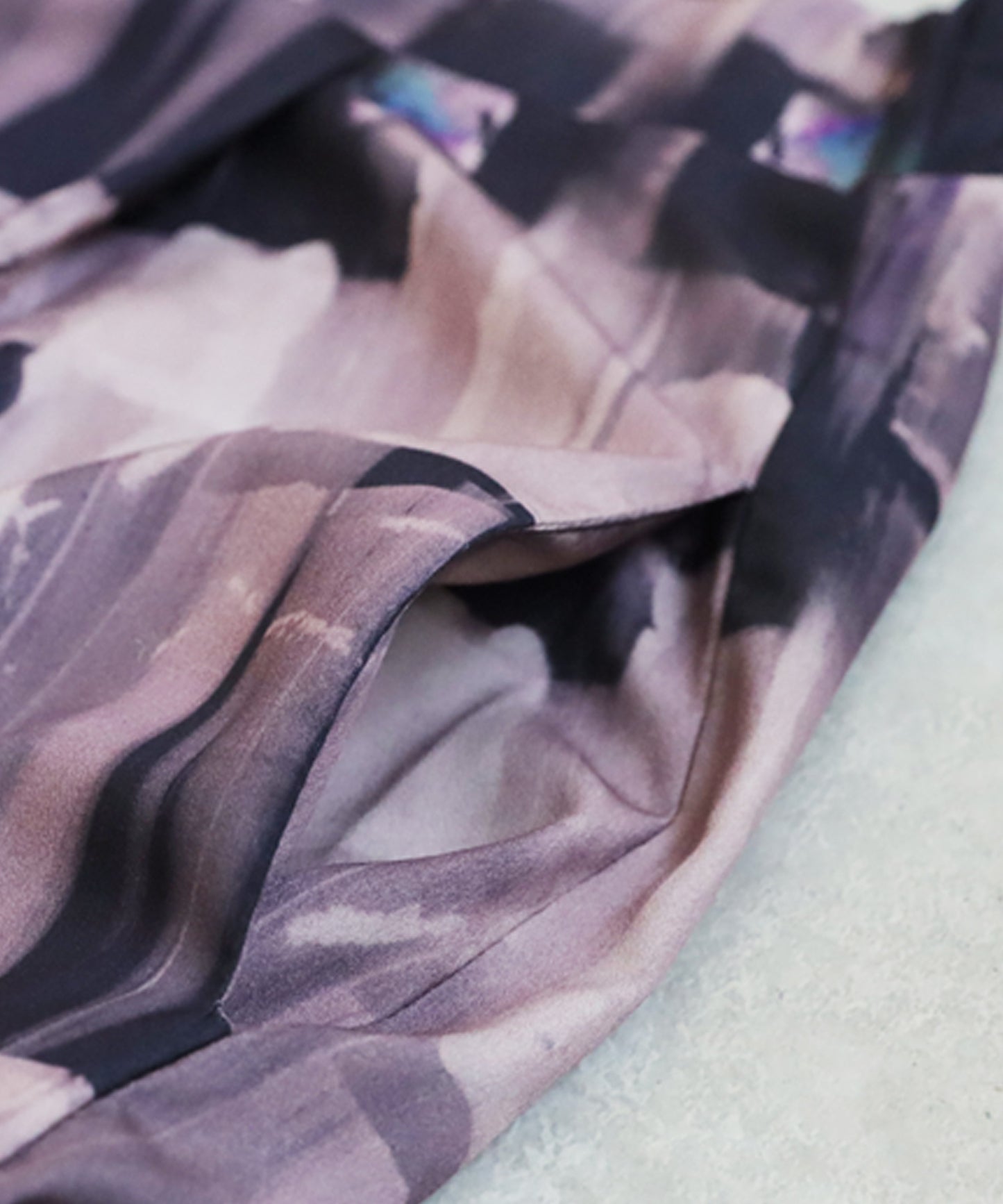 Ladies Art Print Wide Pants