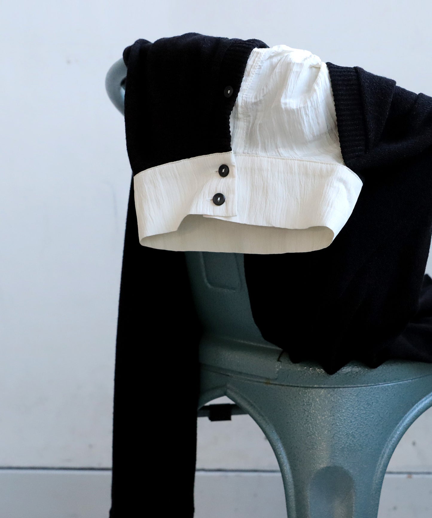 Layered Style Cardigan Ladies