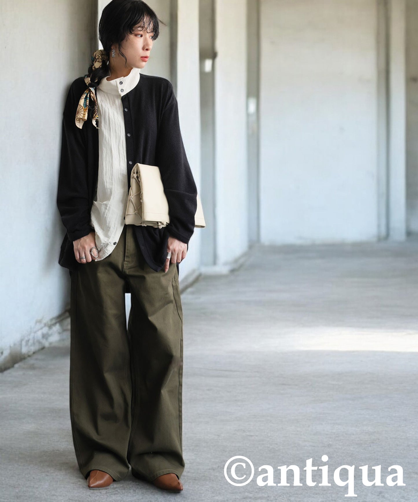 Layered Style Cardigan Ladies