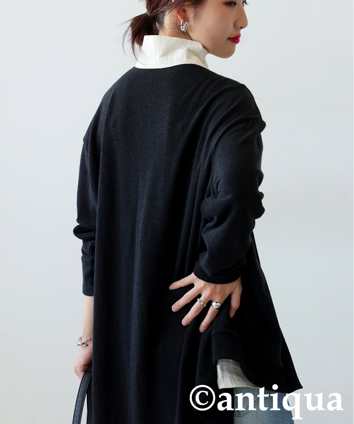 Layered Style Cardigan Ladies