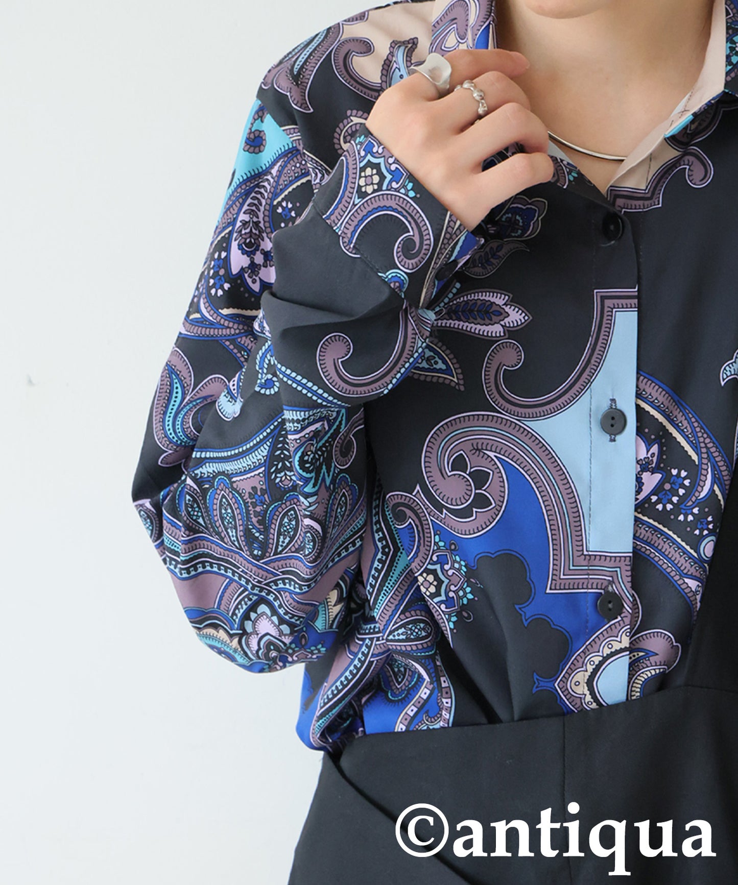 Paisley Print Shirt Ladies