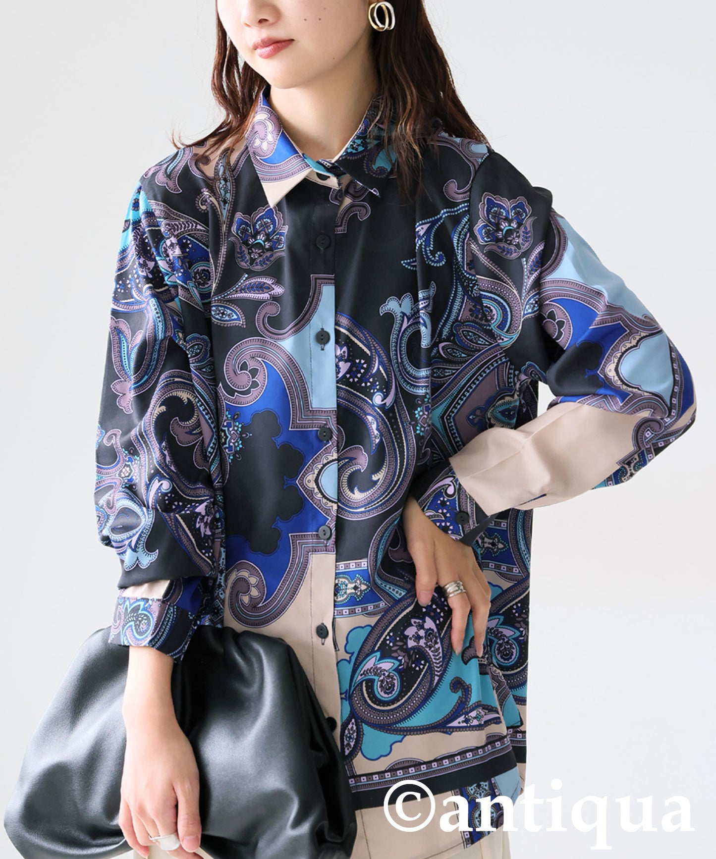 Paisley Print Shirt Ladies