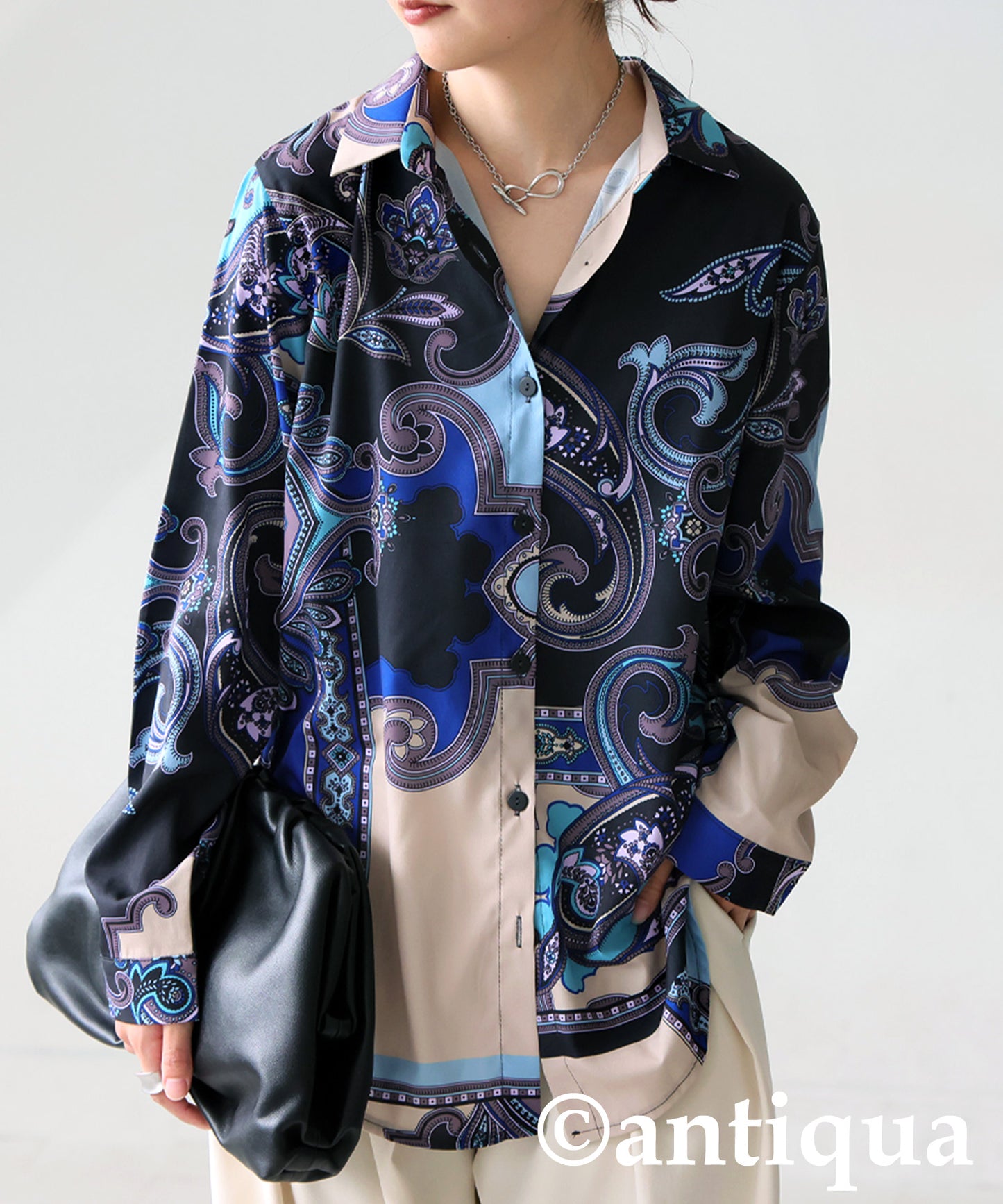 Paisley Print Shirt Ladies