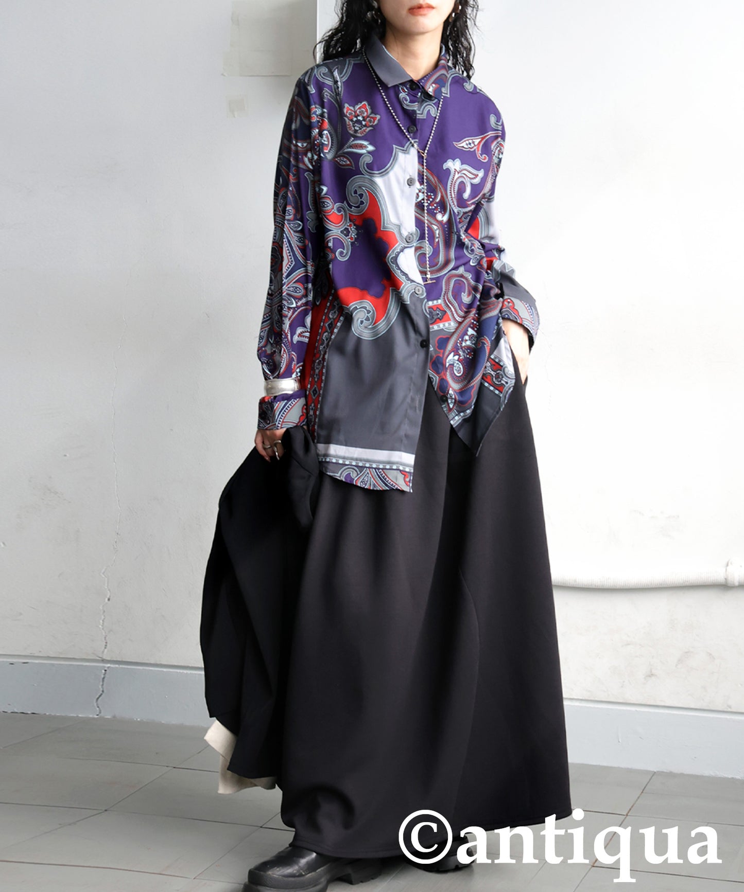 Paisley Print Shirt Ladies