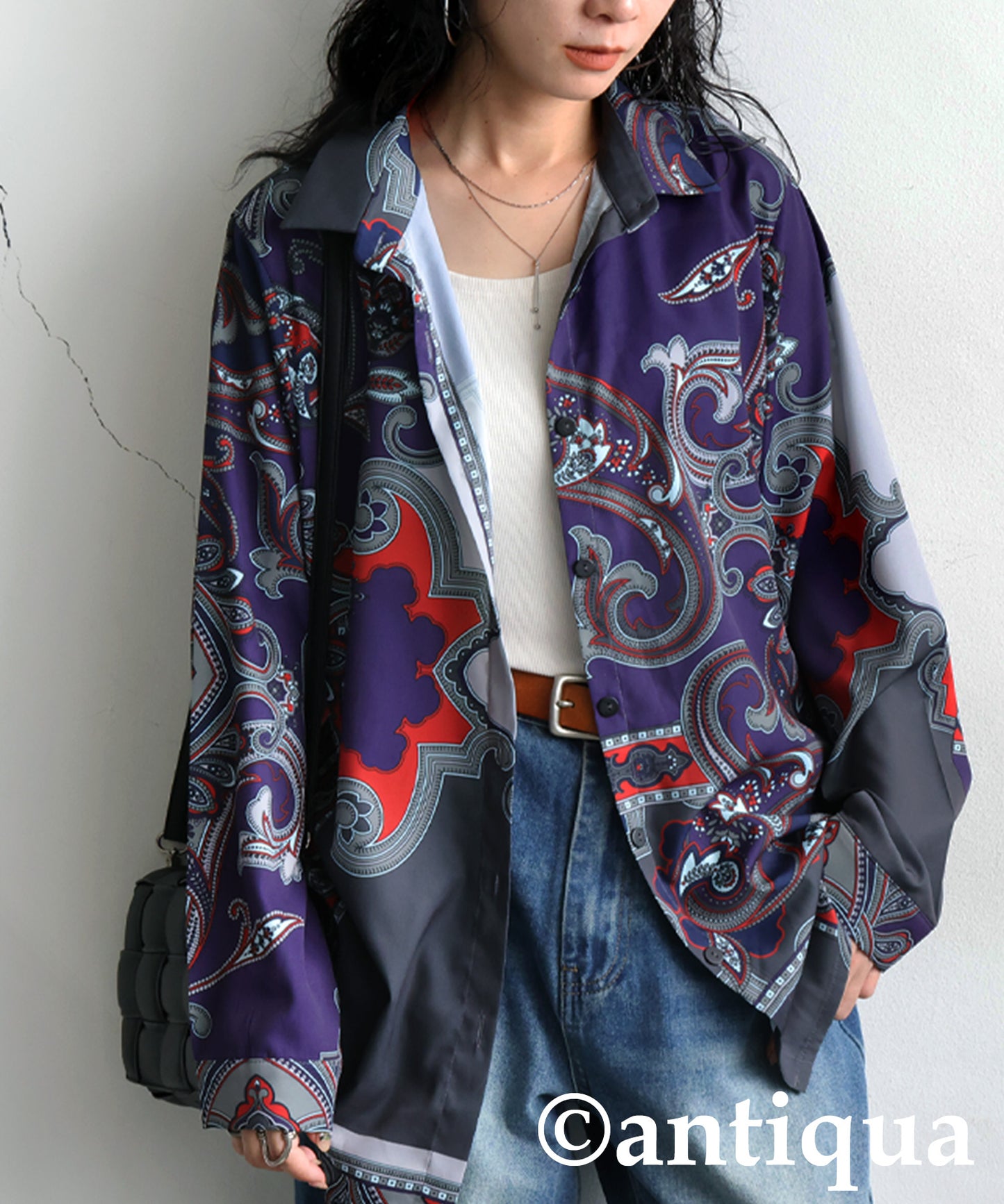 Paisley Print Shirt Ladies