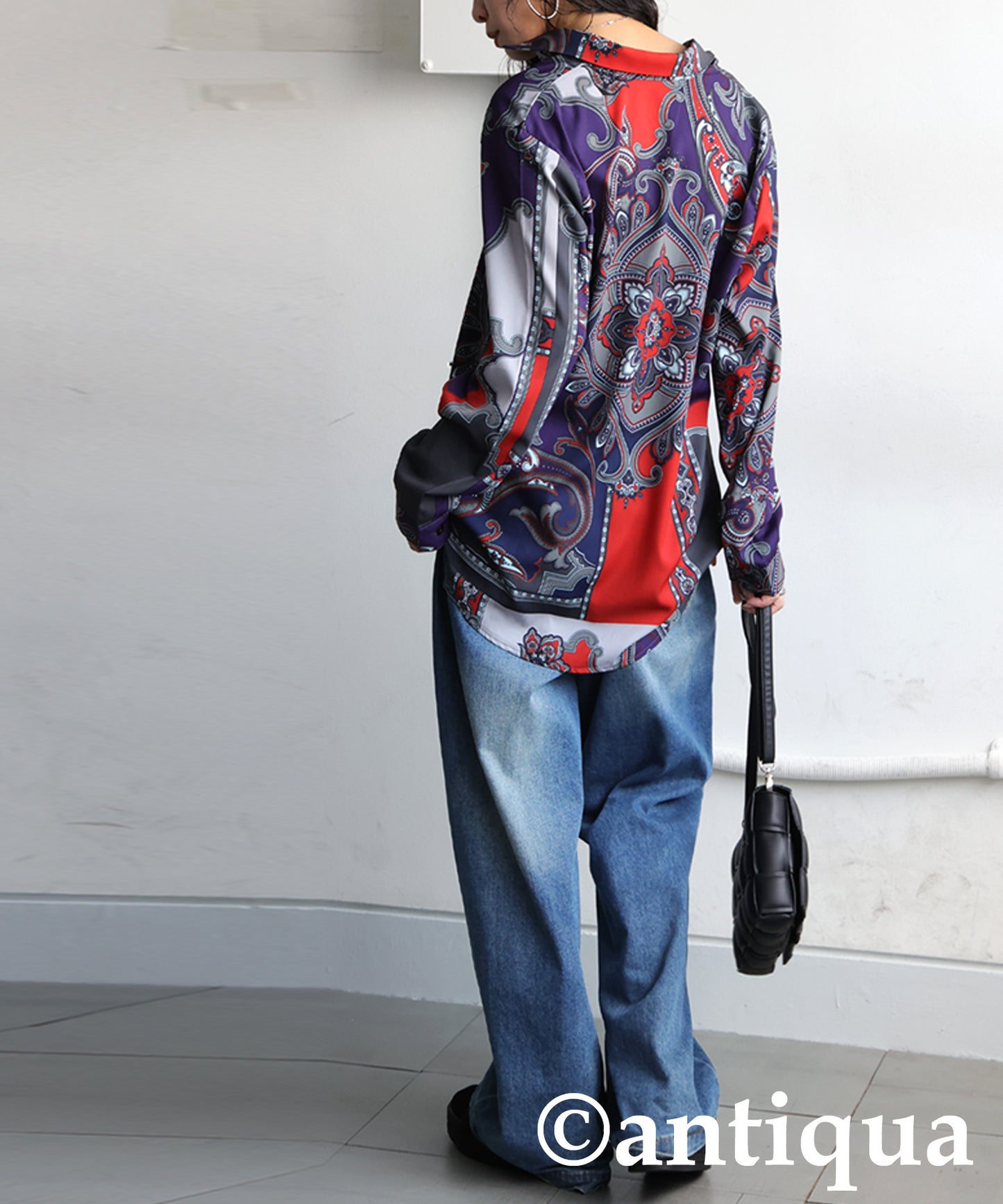 Paisley Print Shirt Ladies