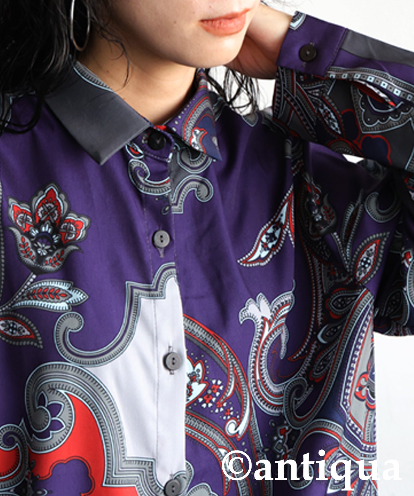 Paisley Print Shirt Ladies