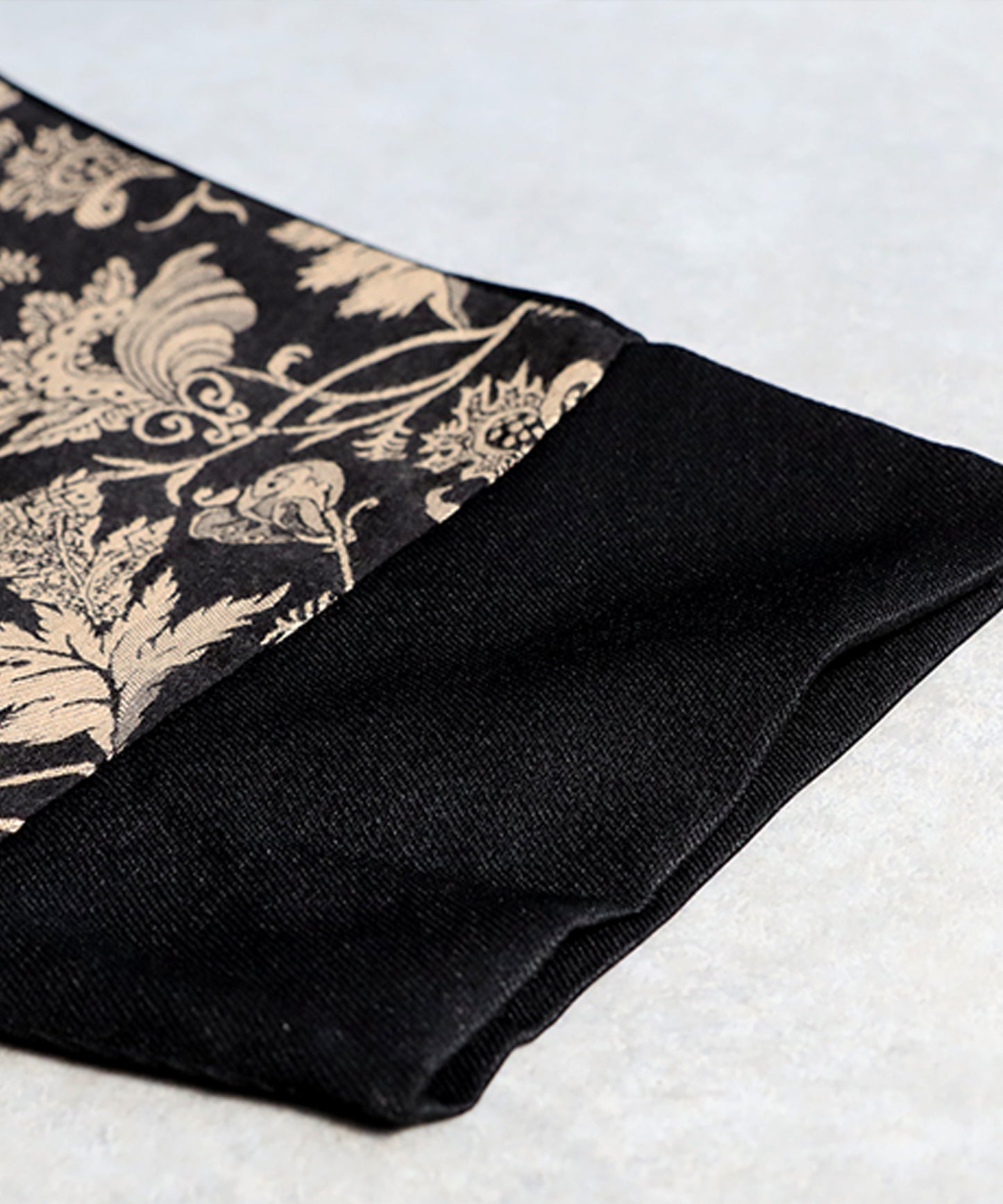 Jacquard-Panel Long Dress Ladies