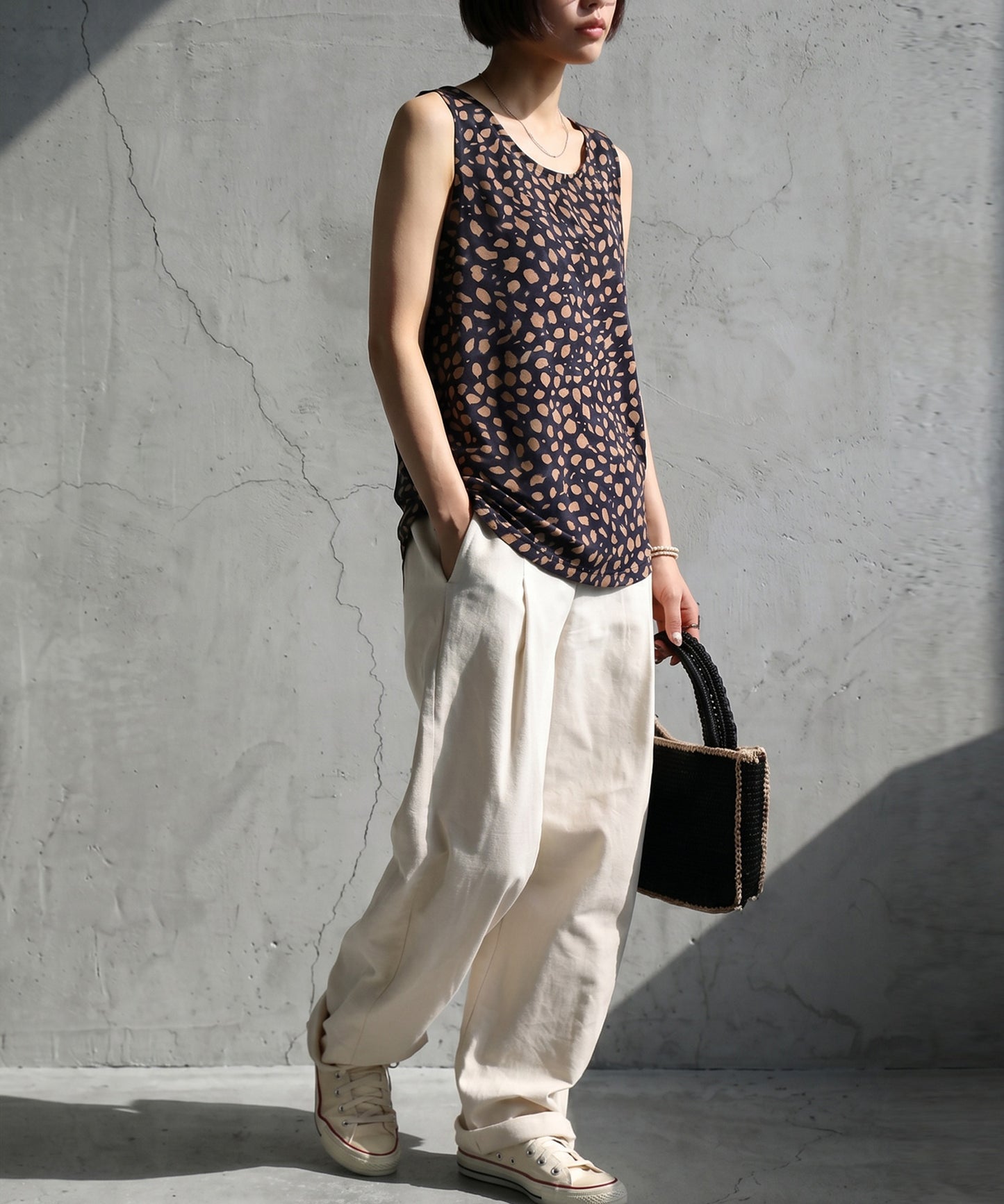 Animal Print Tank Top Ladies