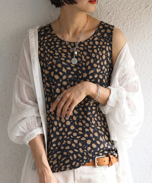 Animal Print Tank Top Ladies