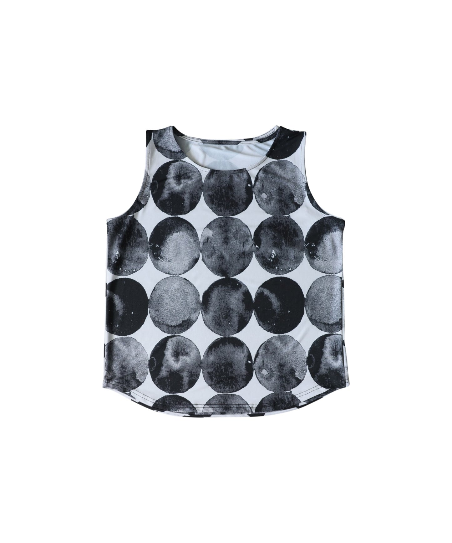 Watercolor Polka Dot Tank Top Ladies