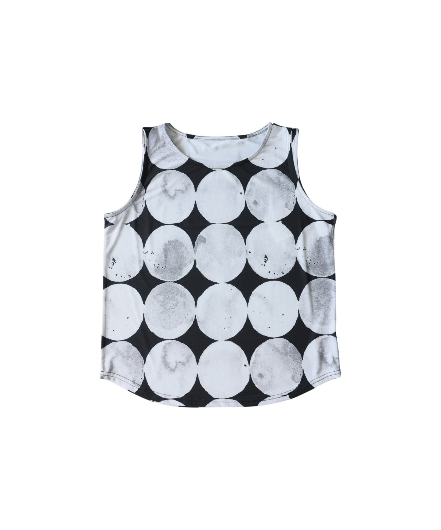Watercolor Polka Dot Tank Top Ladies