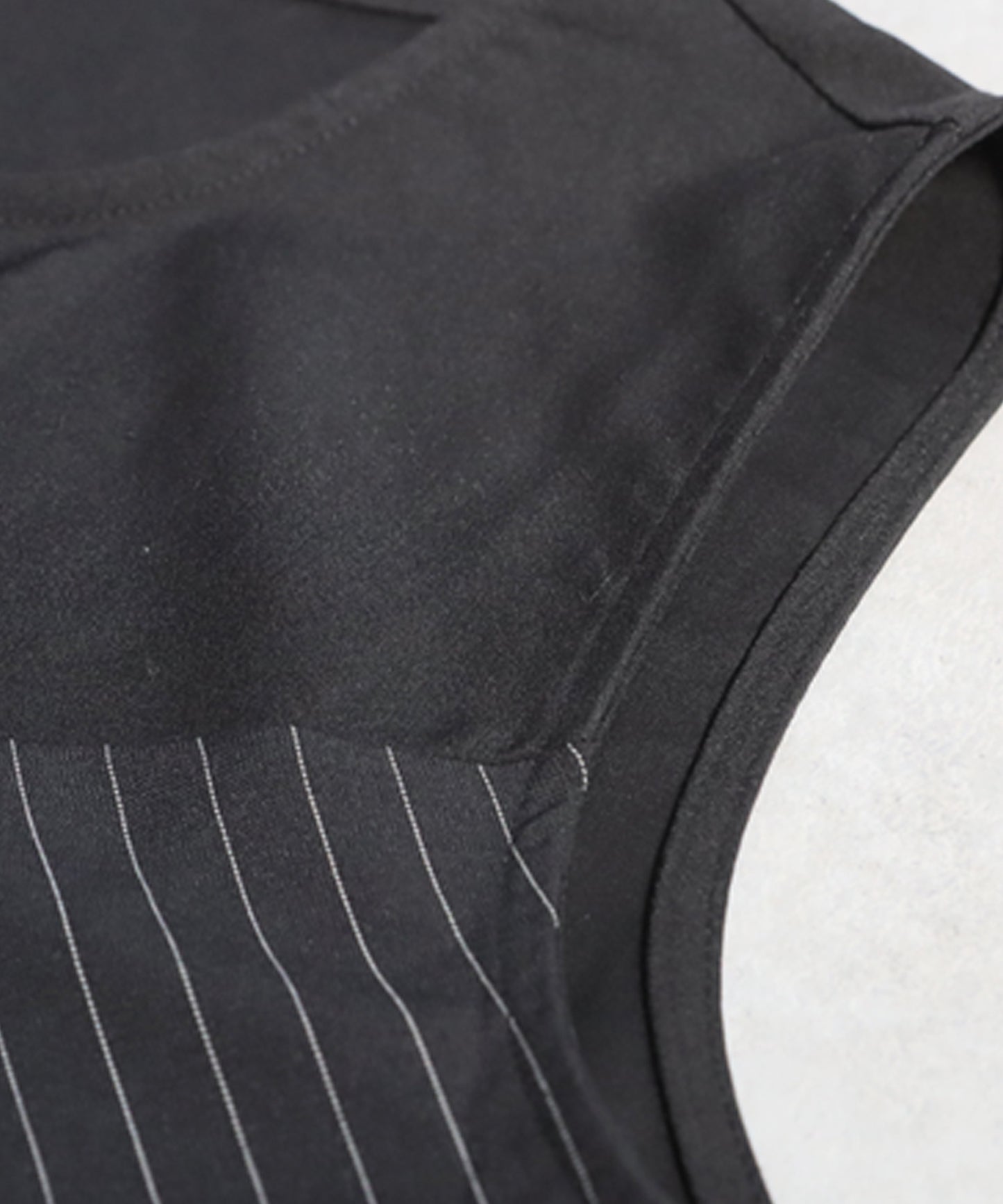 Mixed-Material Gathered Dress Ladies