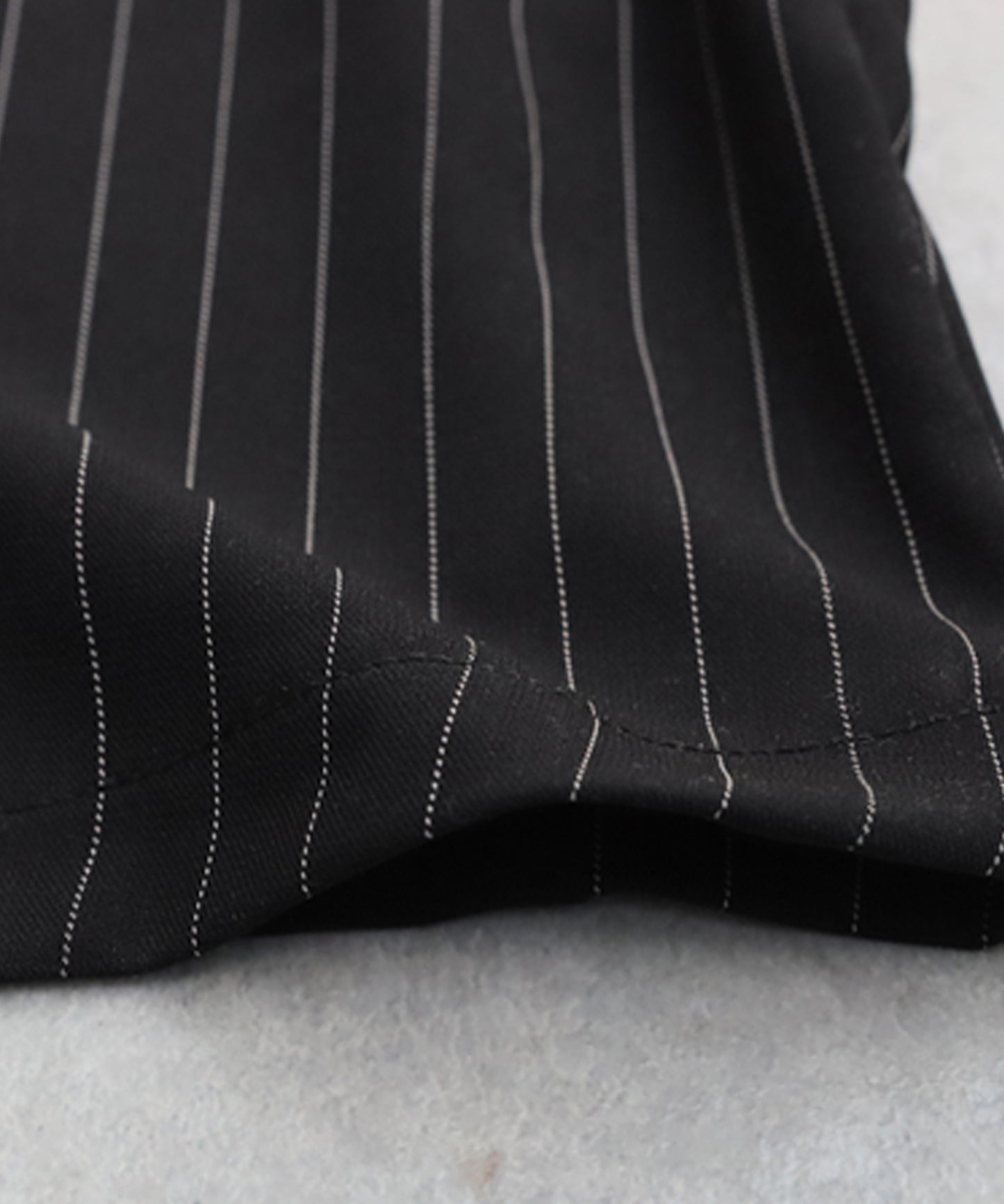 Mixed-Material Gathered Dress Ladies