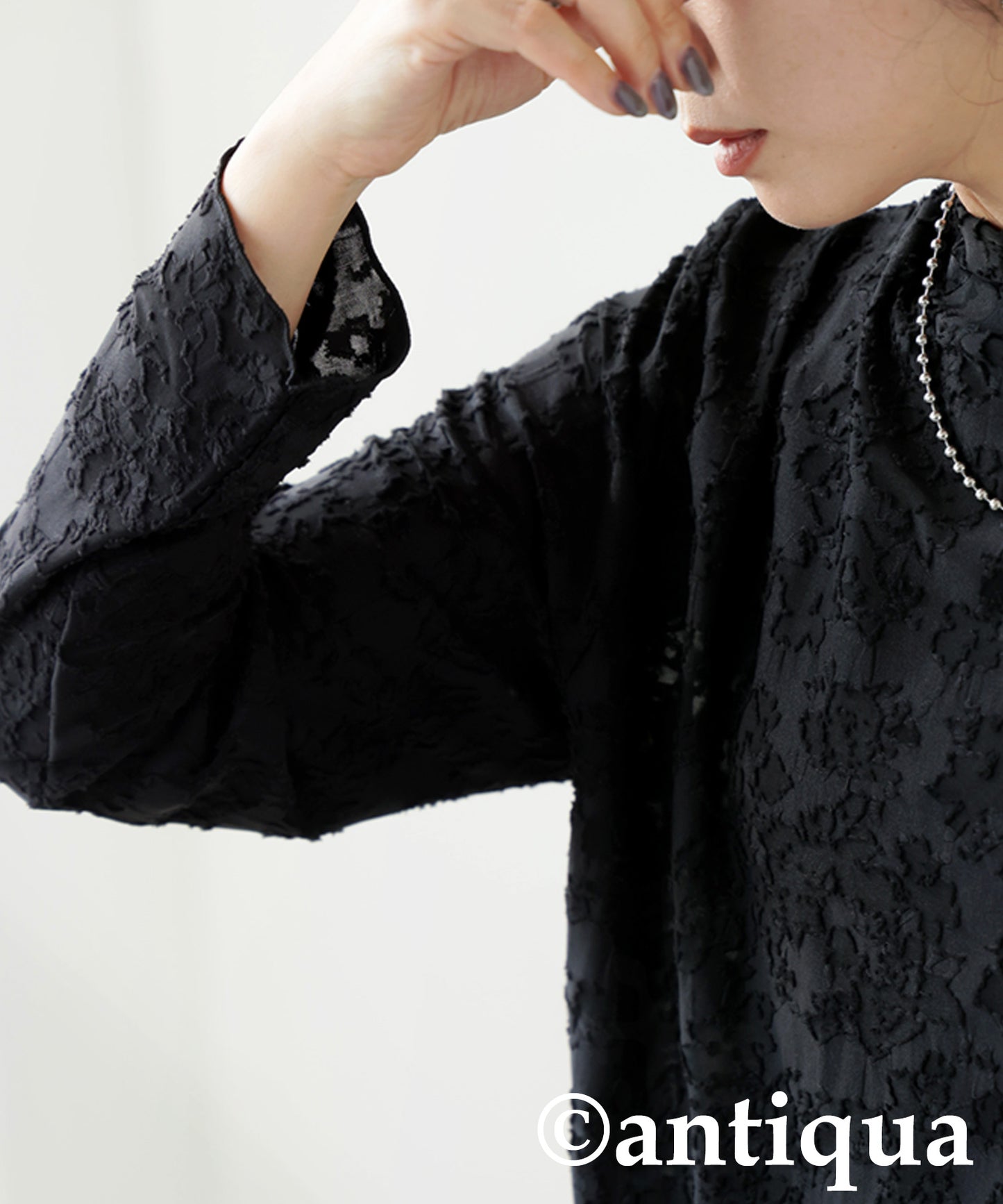 Lace-Like Sheer Top Ladies