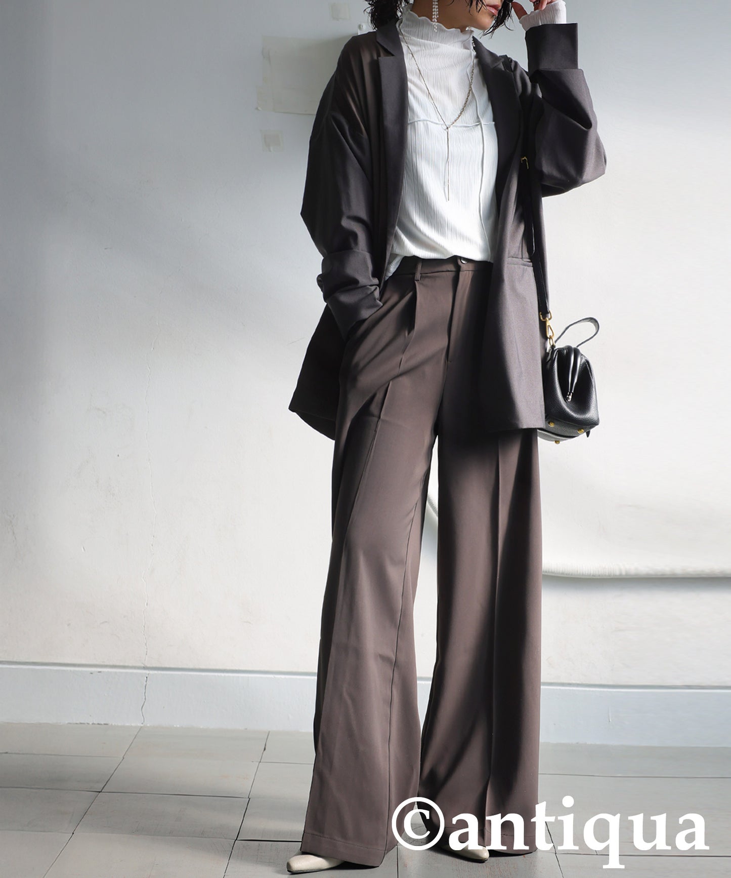 Cross Sheer Long Sleeve Top Ladies