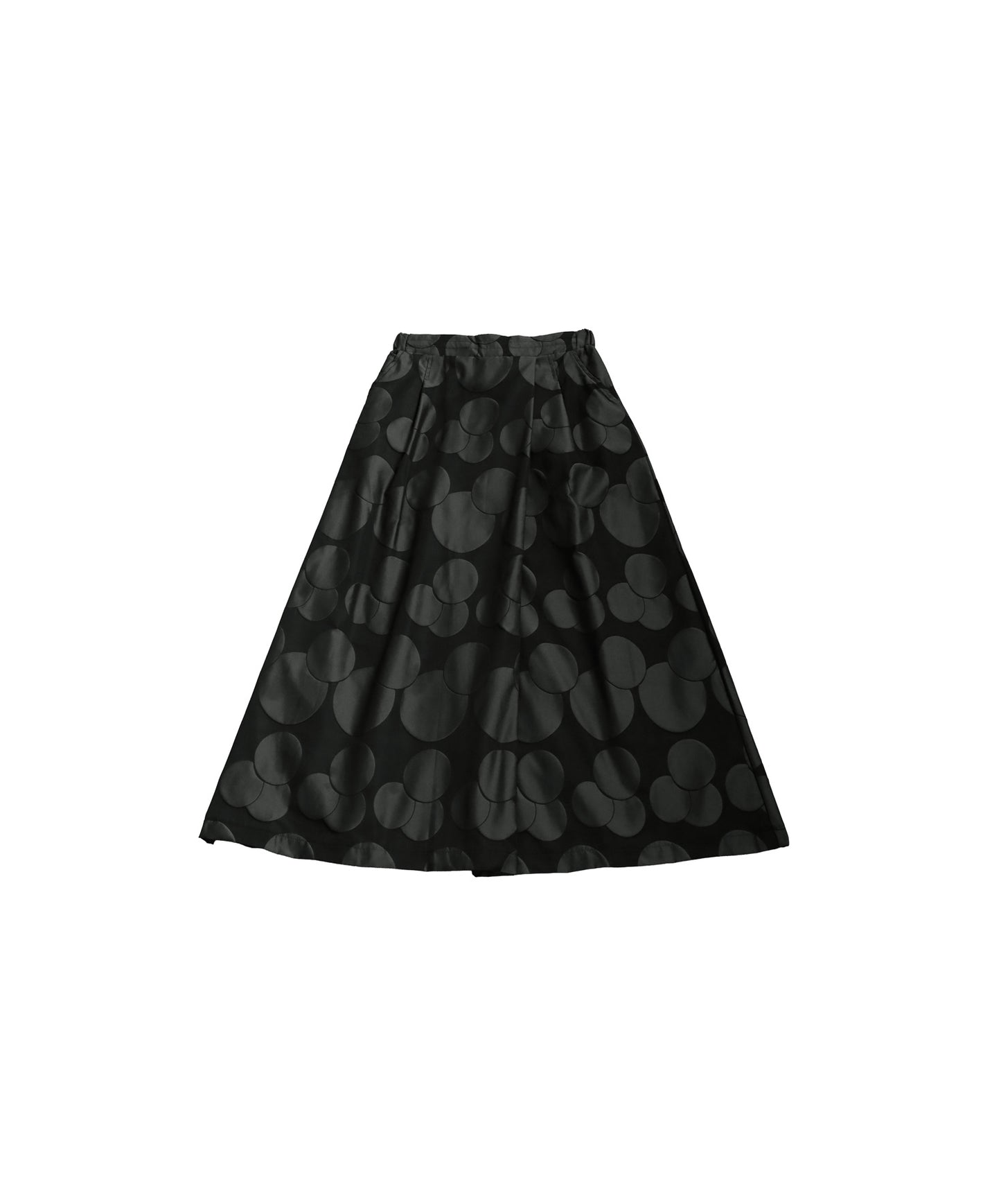 Polka Dot Flared Skirt LADIES