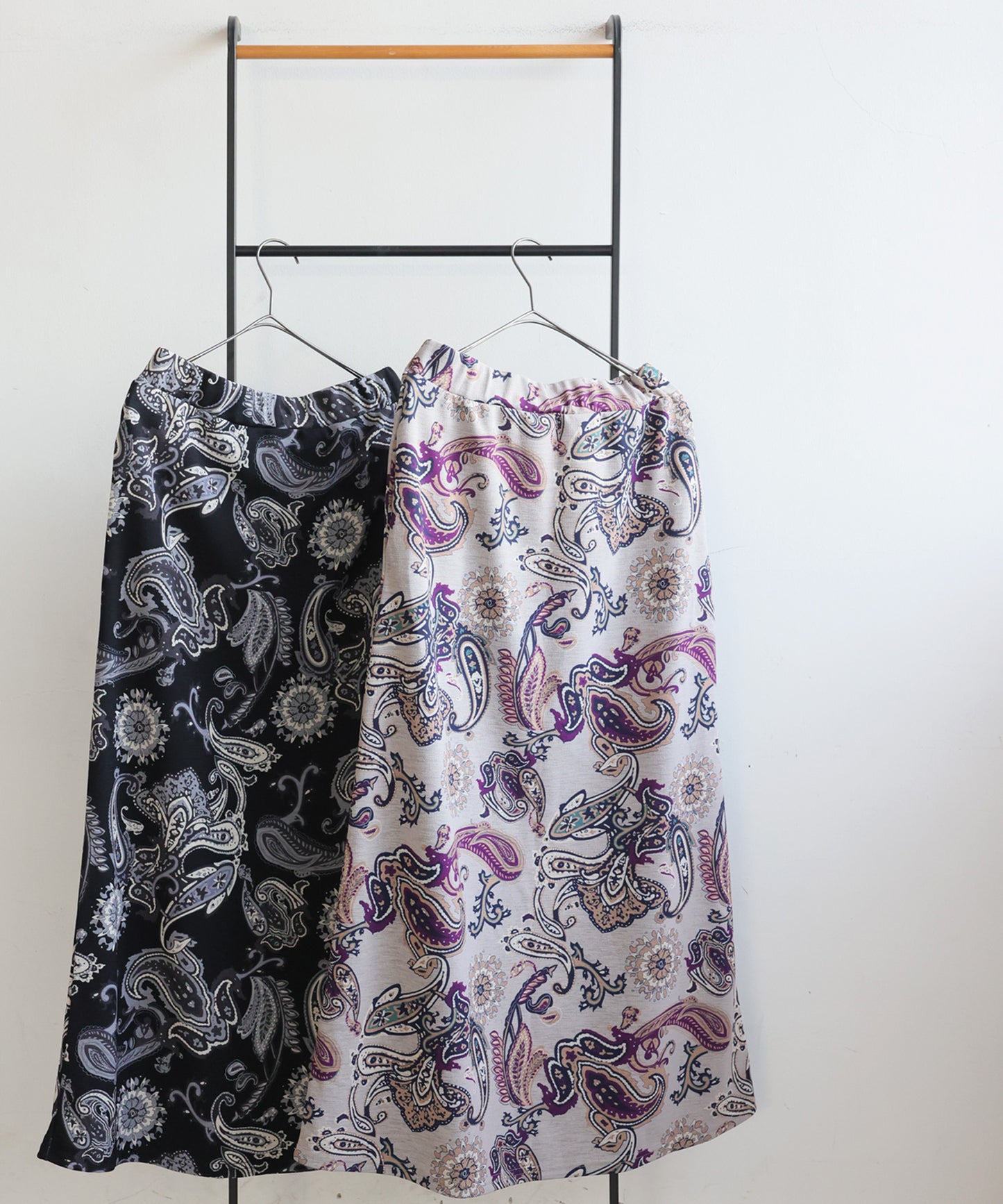 Paisley Print Long Skirt Ladies