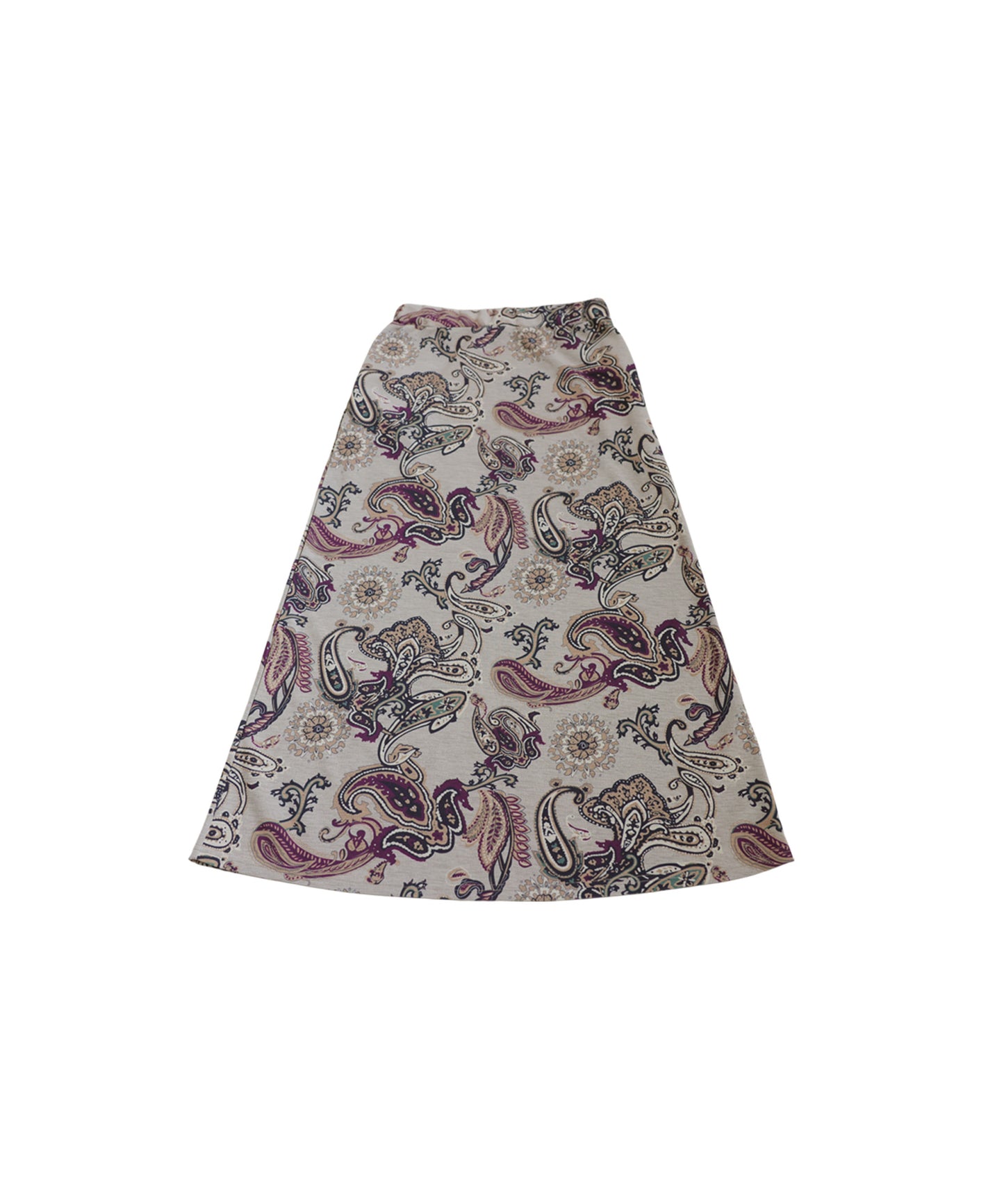 Paisley Print Long Skirt Ladies