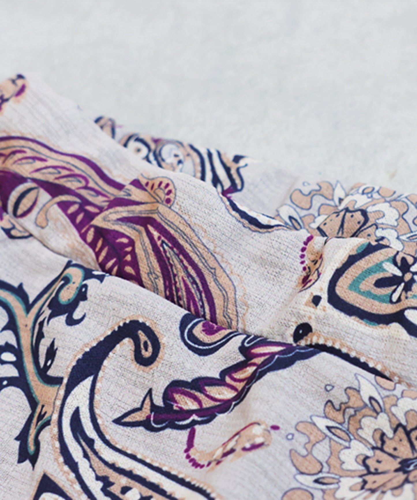 Paisley Print Long Skirt Ladies