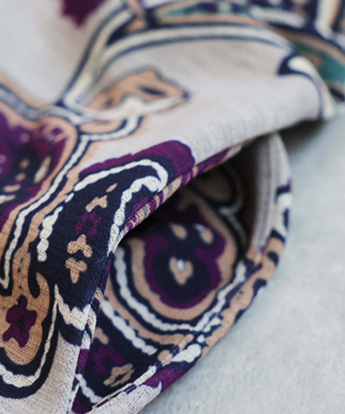 Paisley Print Long Skirt Ladies