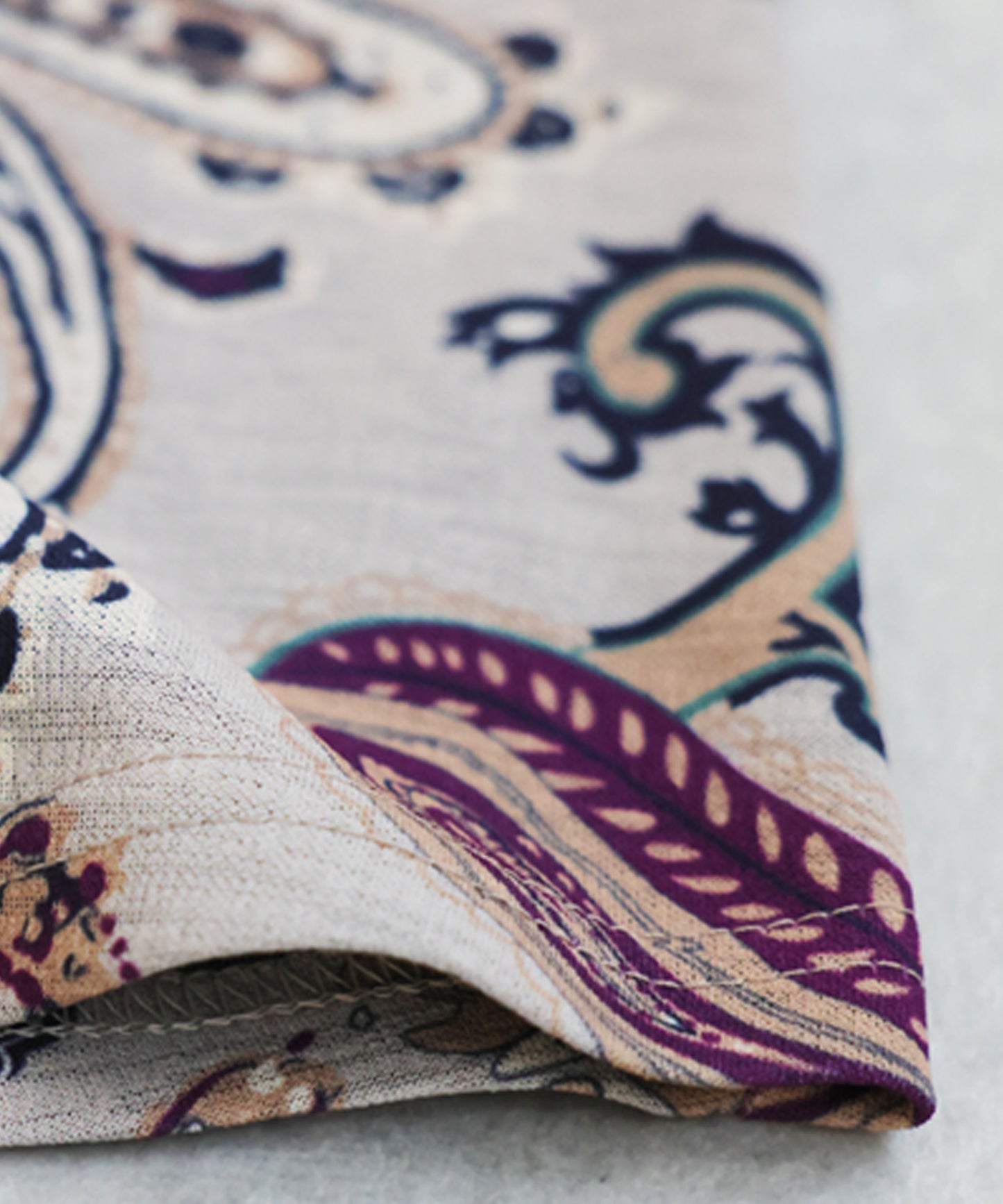 Paisley Print Long Skirt Ladies