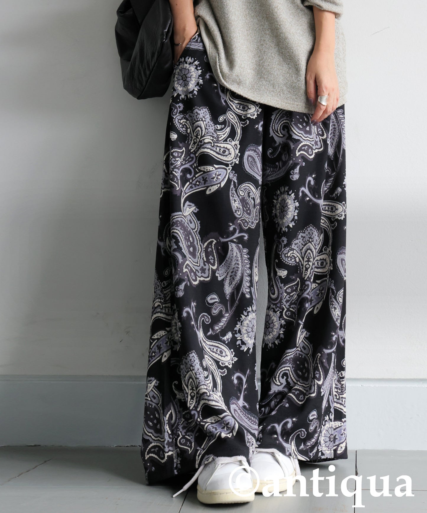 Paisley Pattern Pants Ladies