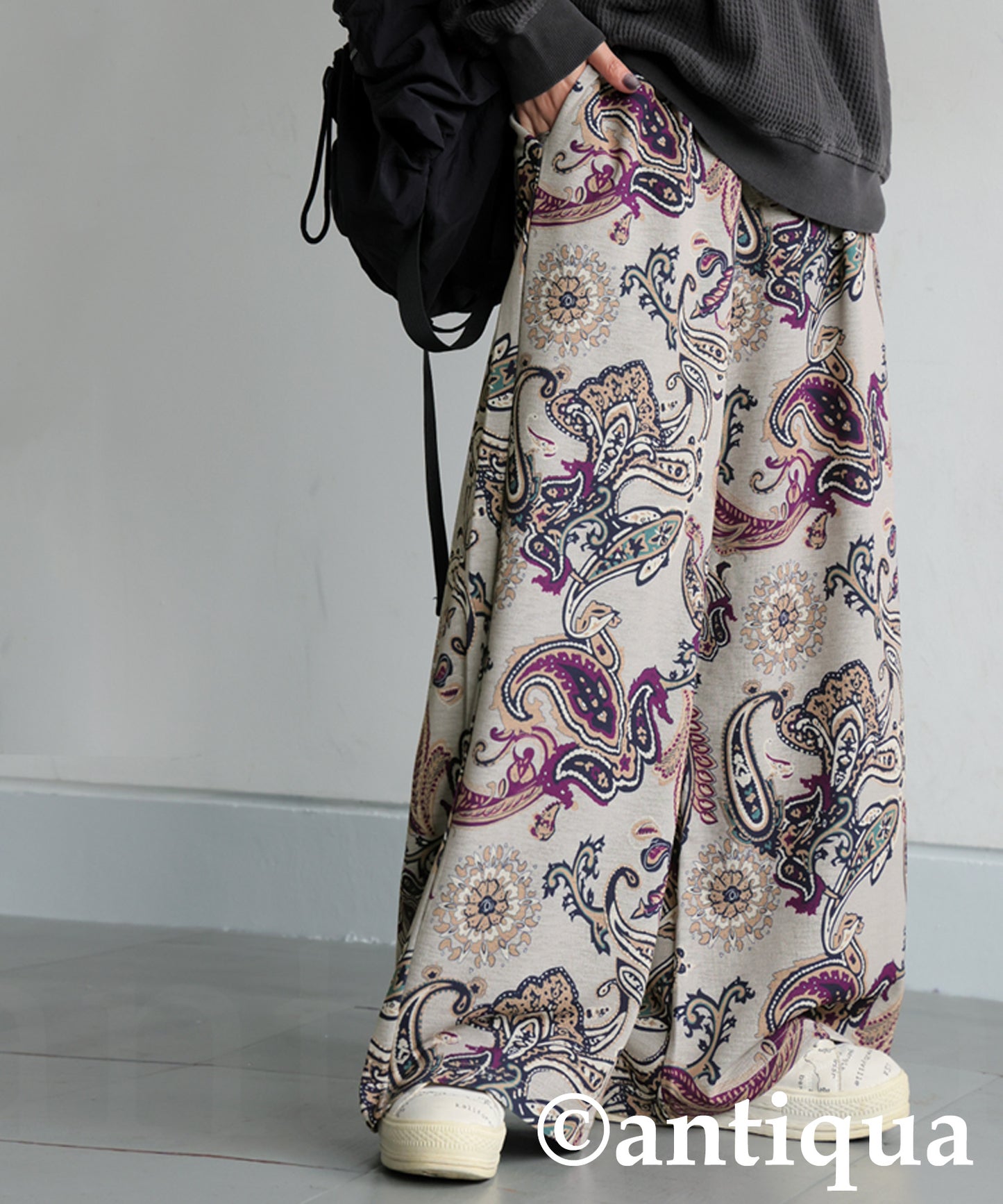 Paisley Pattern Pants Ladies