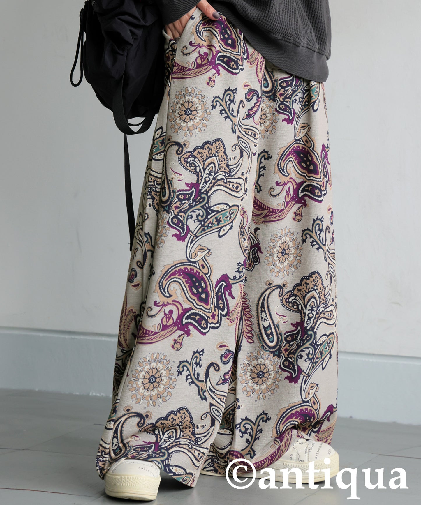 Paisley Pattern Pants Ladies