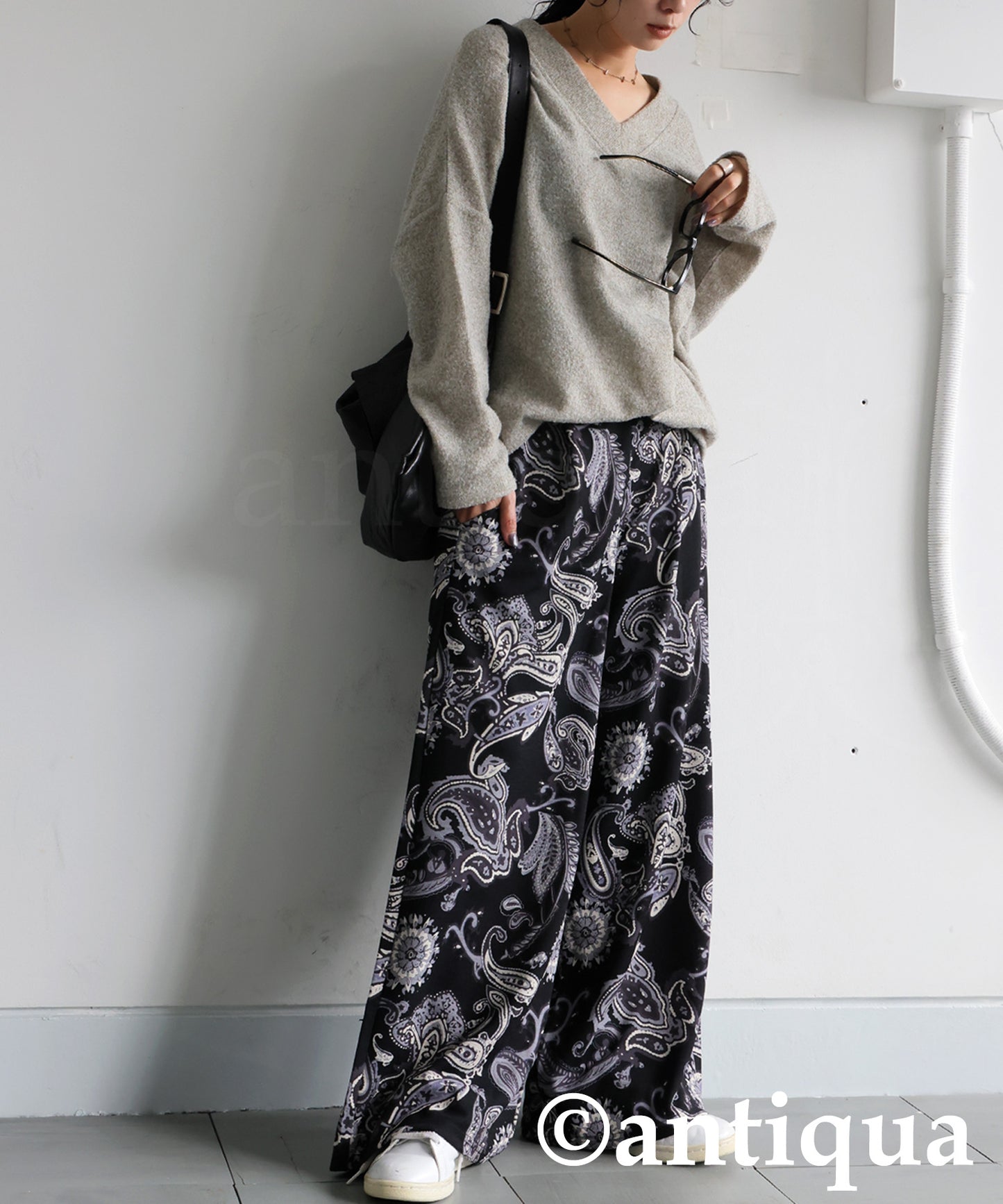 Paisley Pattern Pants Ladies