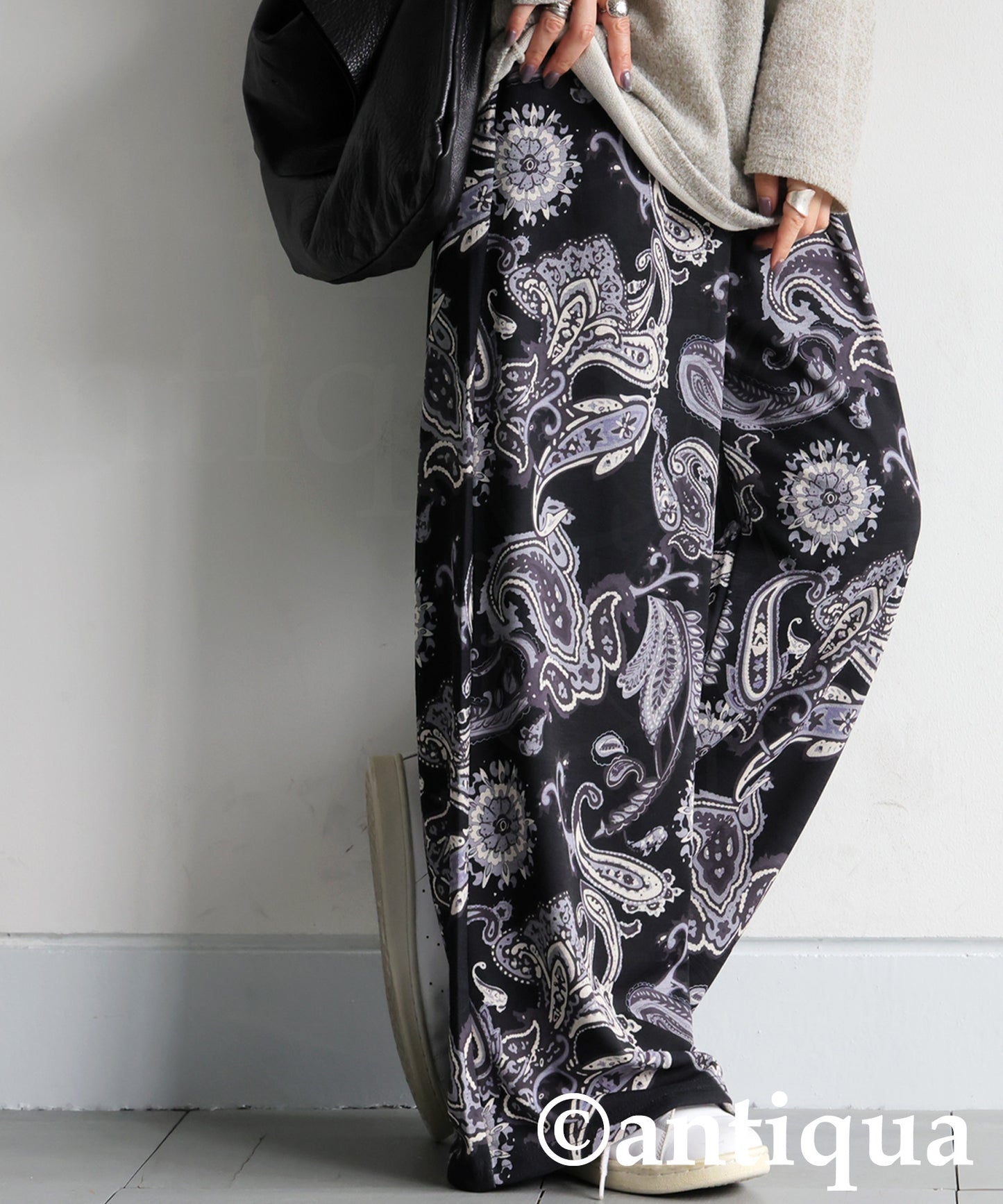 Paisley Pattern Pants Ladies