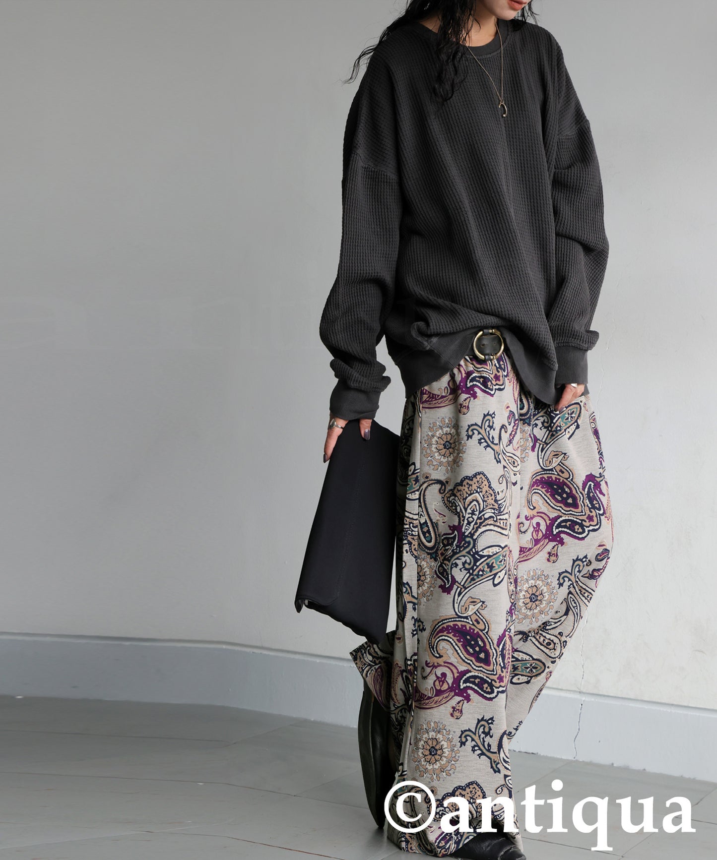 Paisley Pattern Pants Ladies