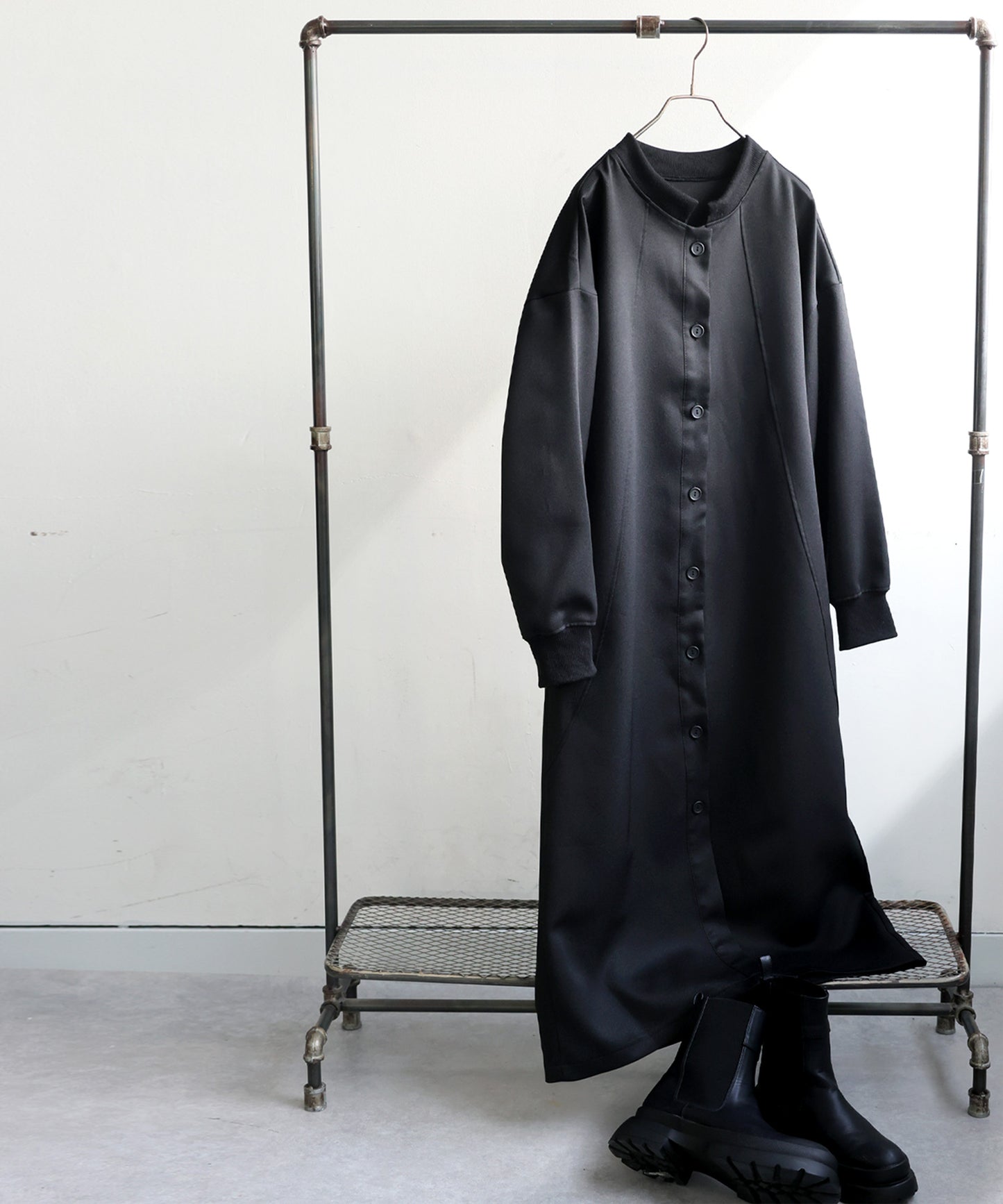 Long-Sleeved Shirt Dress Ladies