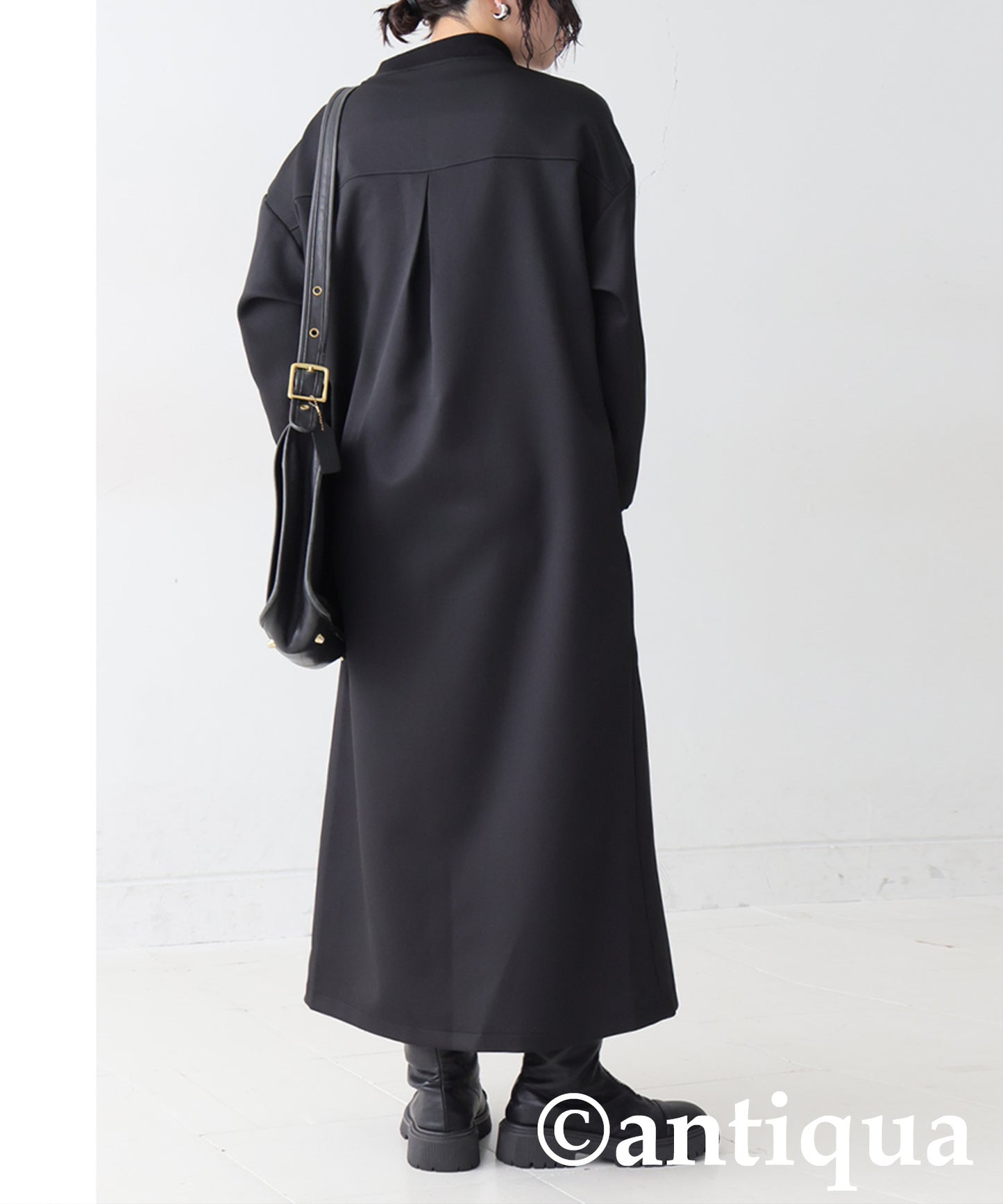 Long-Sleeved Shirt Dress Ladies