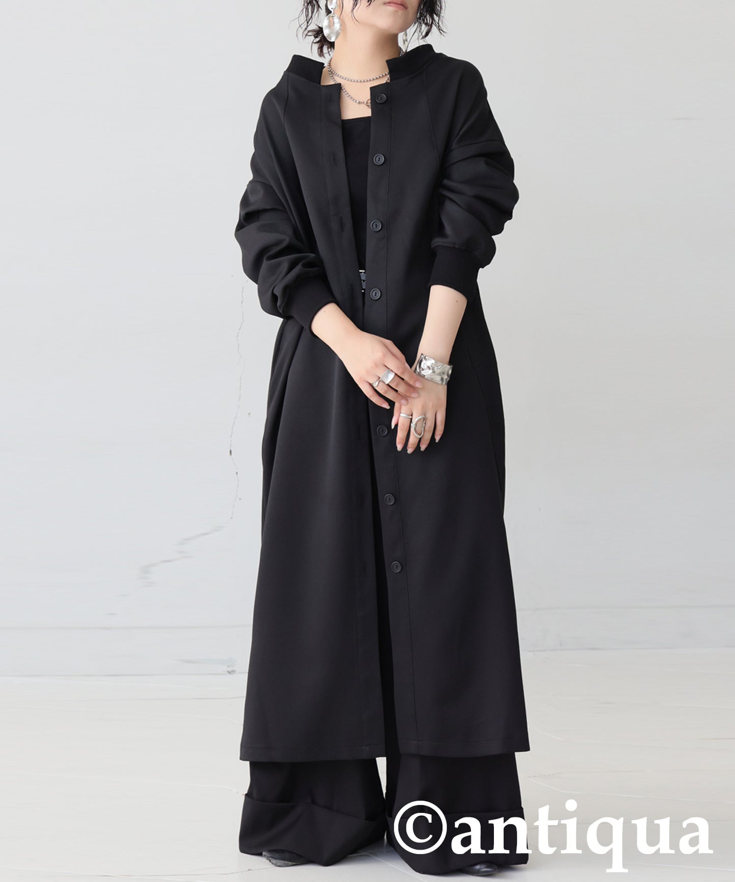 Long-Sleeved Shirt Dress Ladies