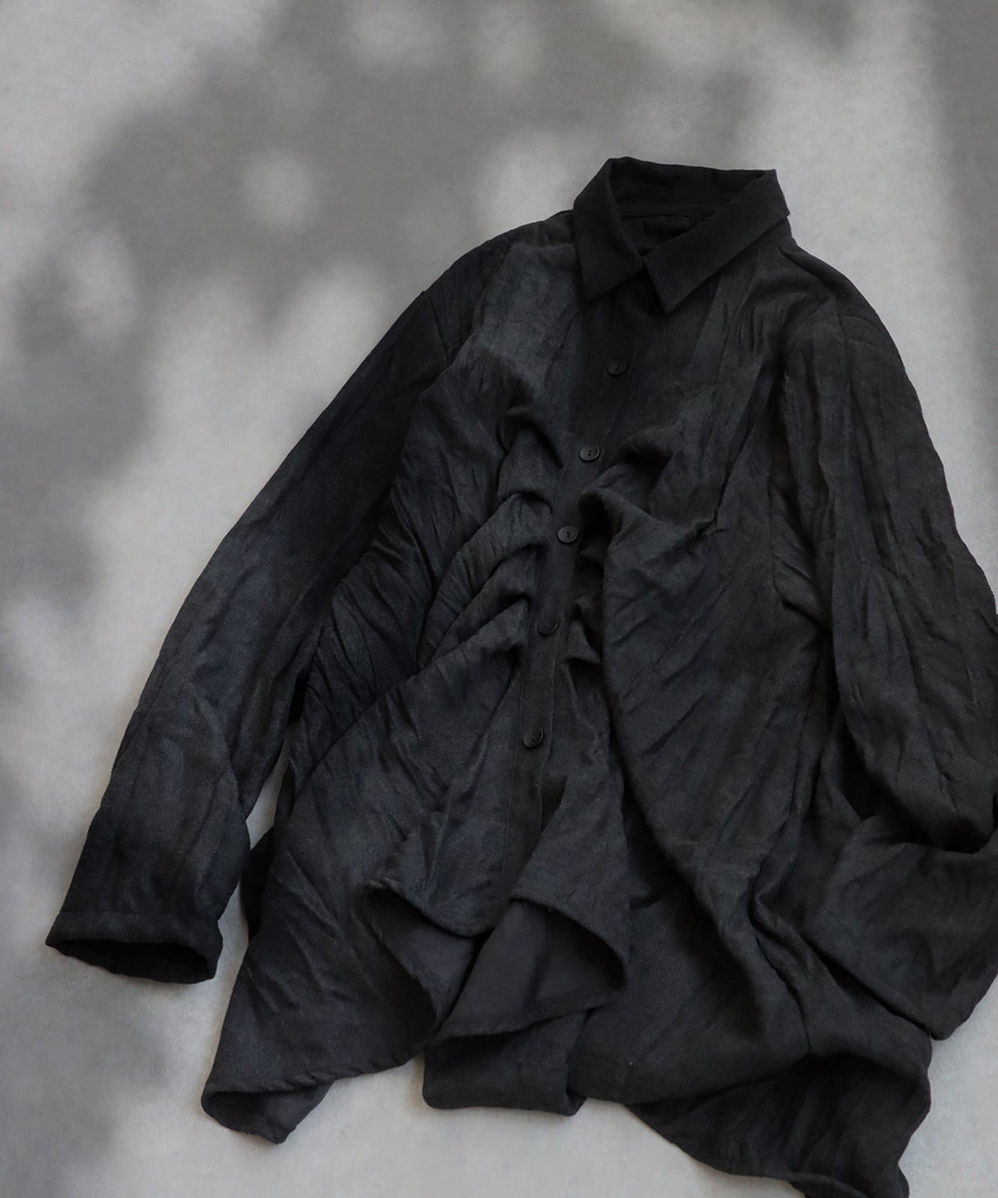 Wrinkled Tuck Shirt Ladies