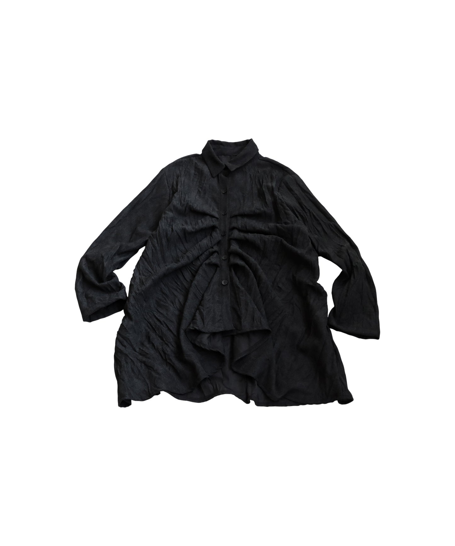 Wrinkled Tuck Shirt Ladies