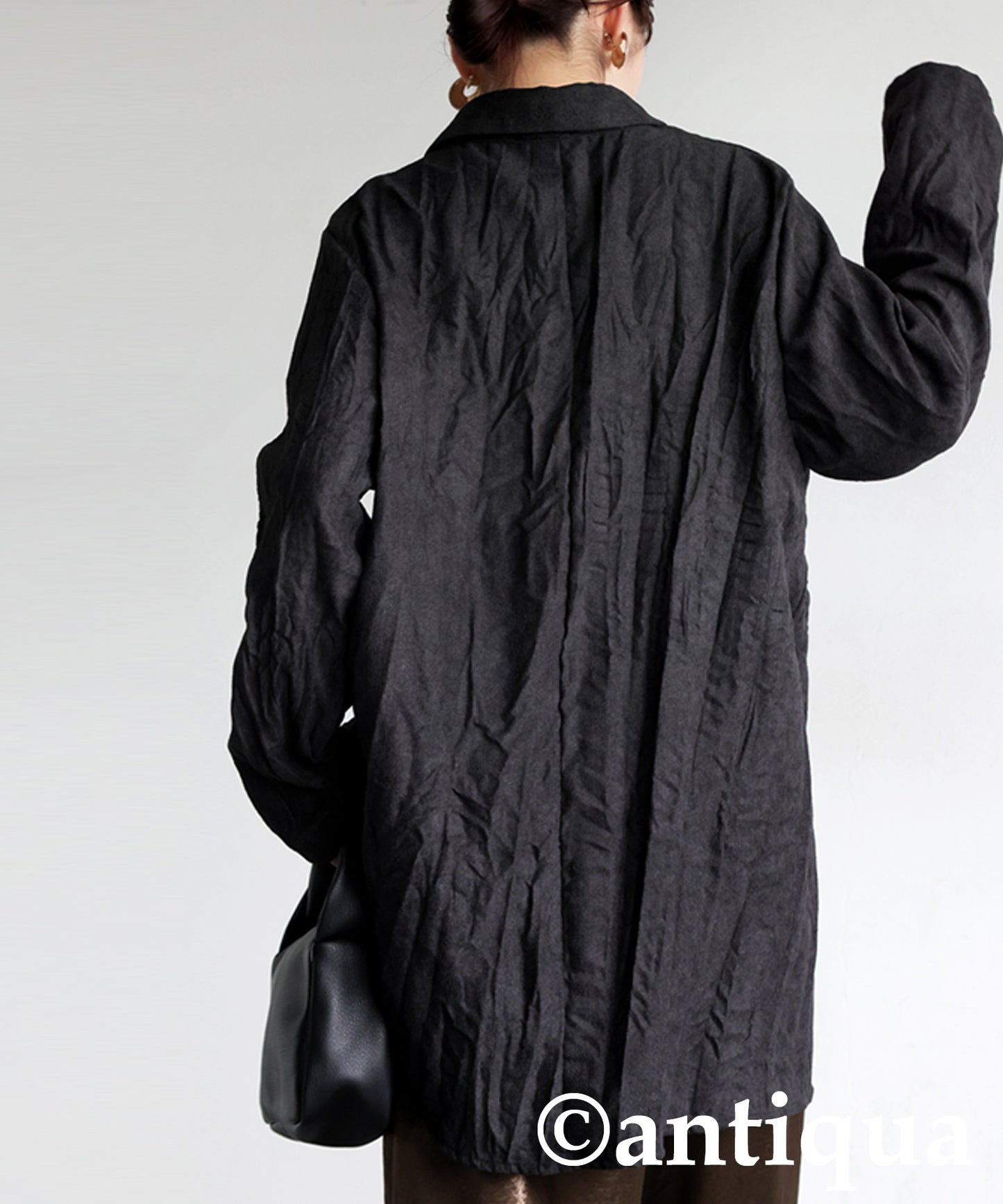 Wrinkled Tuck Shirt Ladies